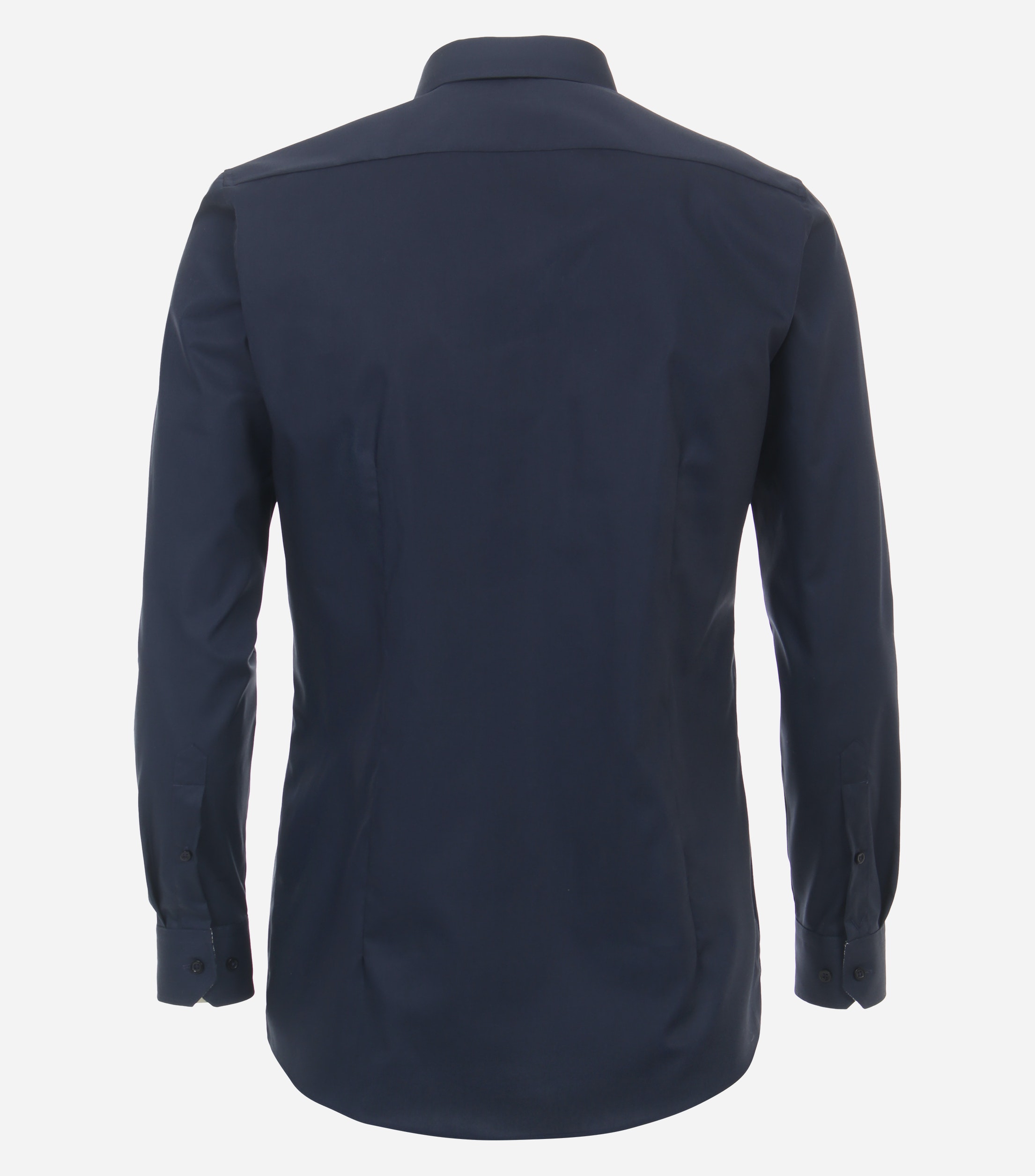 VENTI body fit overhemd, popeline, blauw