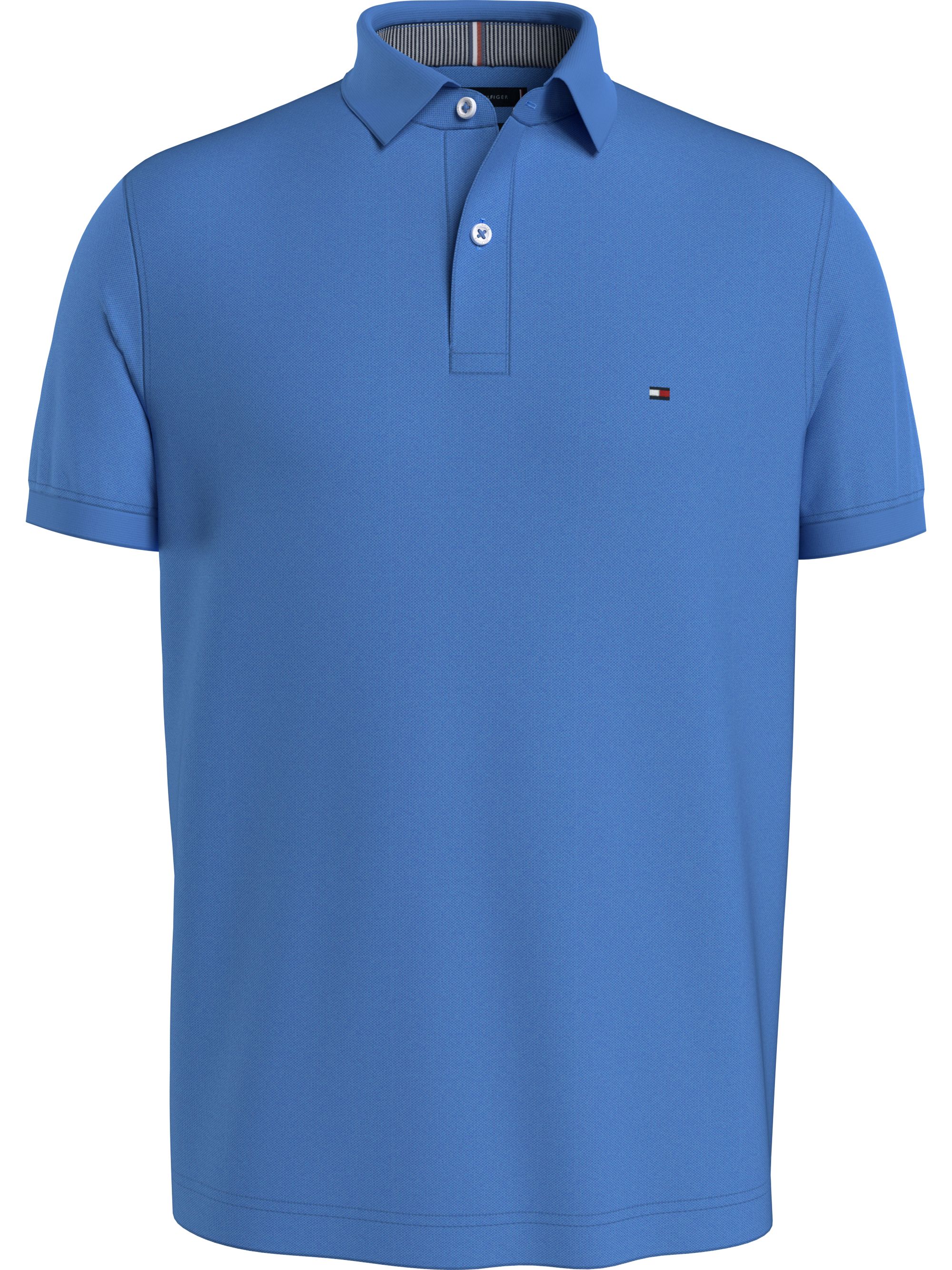 Tommy Hilfiger 1985 Regular Polo, heren poloshirt, middenblauw
