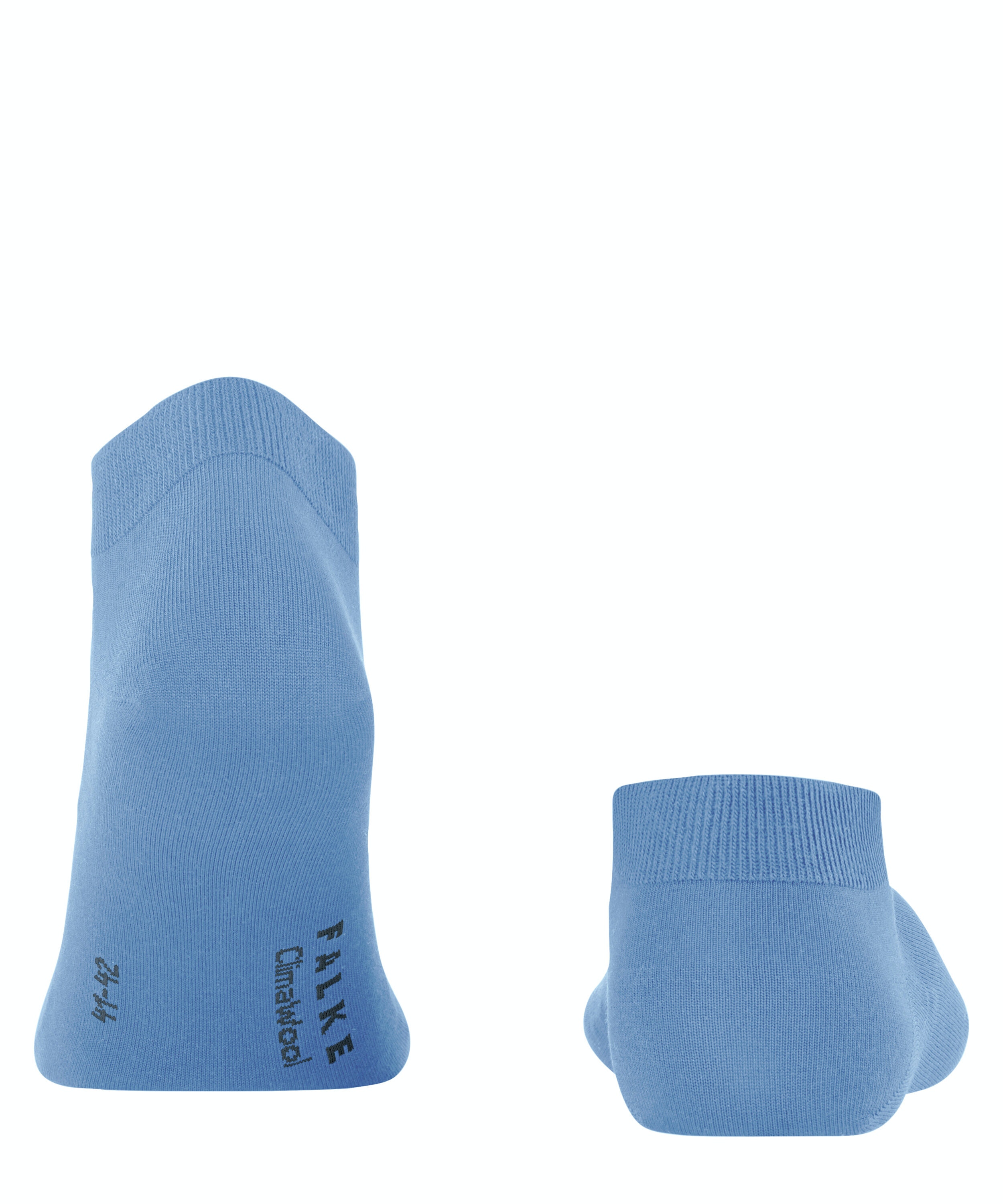 FALKE ClimaWool heren sneakersokken, blauw (cornflower blue)