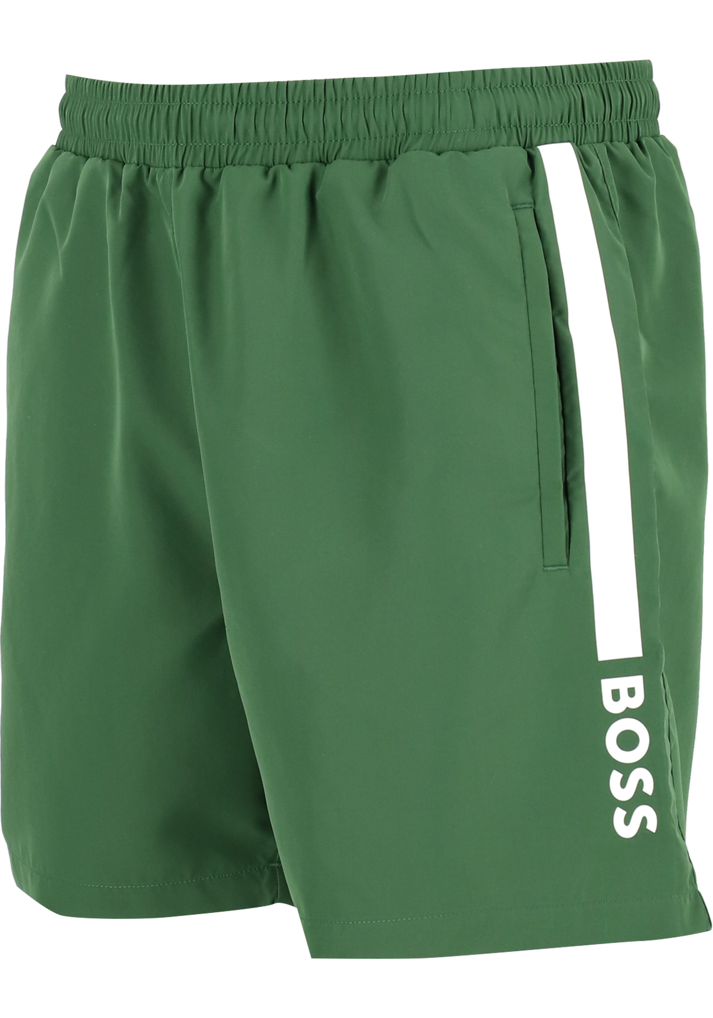 HUGO BOSS Dolphin swim shorts, heren zwembroek, groen