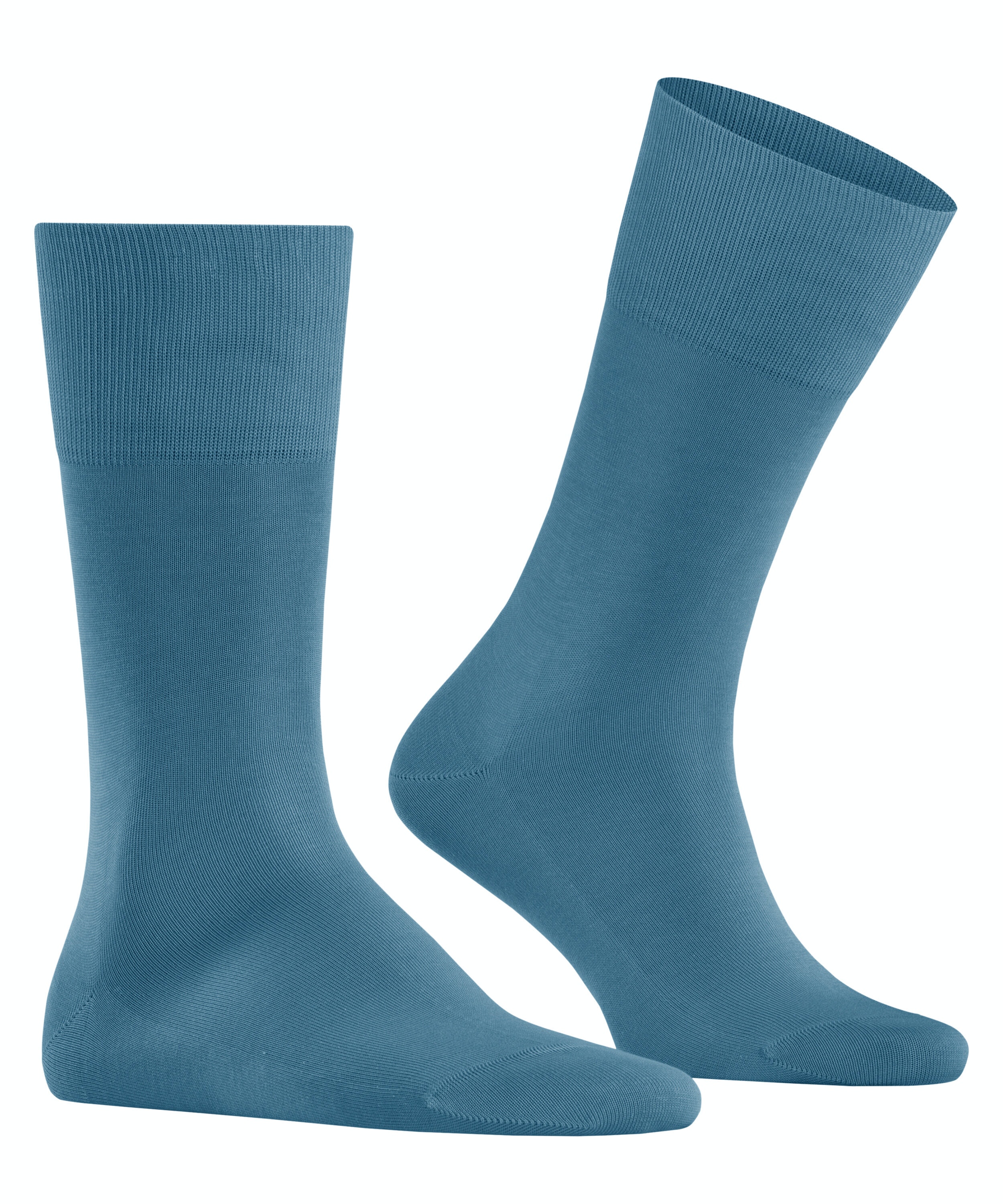 FALKE Tiago herensokken, blauw (inkblue)