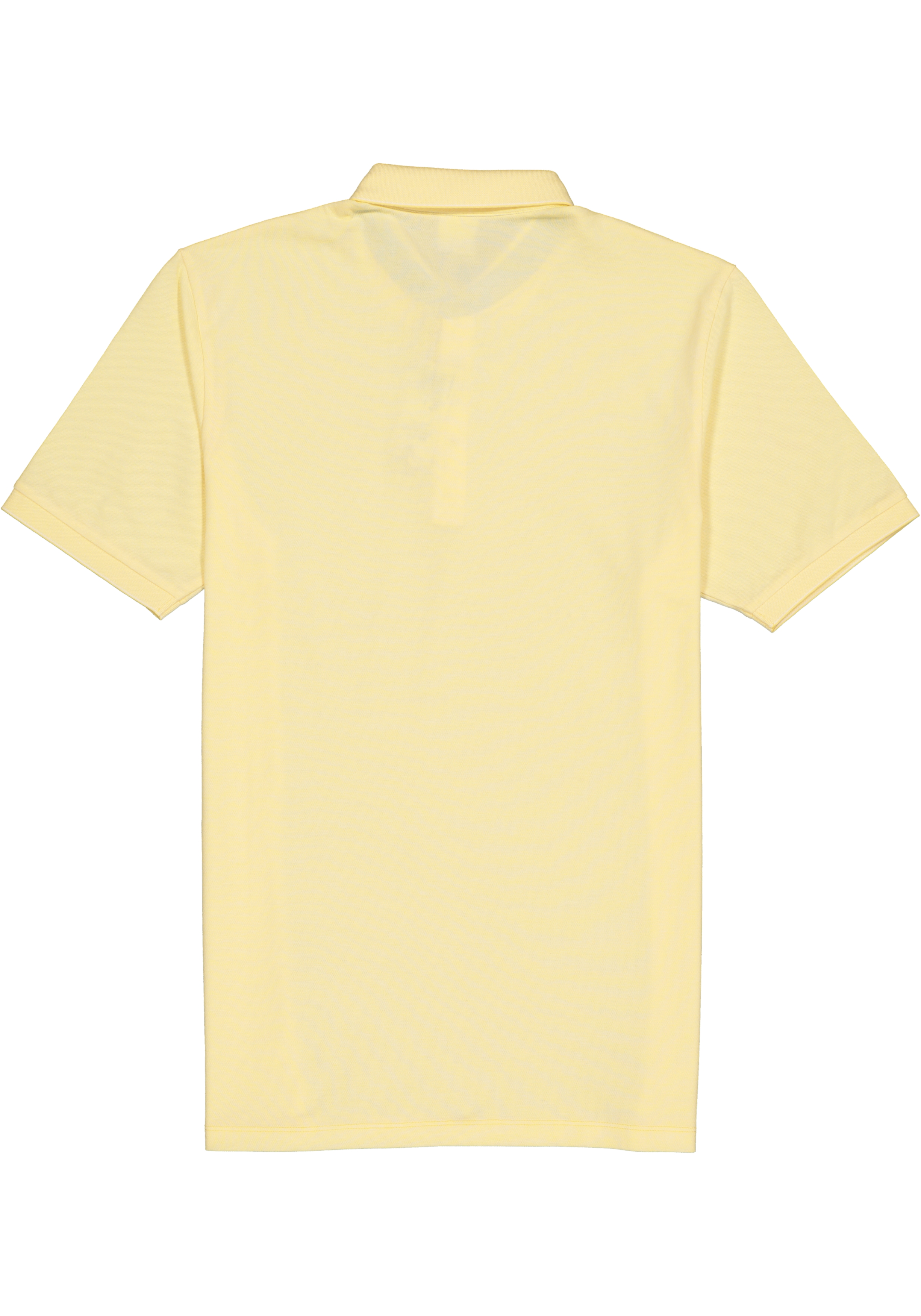 OLYMP Level 5 body fit poloshirt, stretch, geel melange