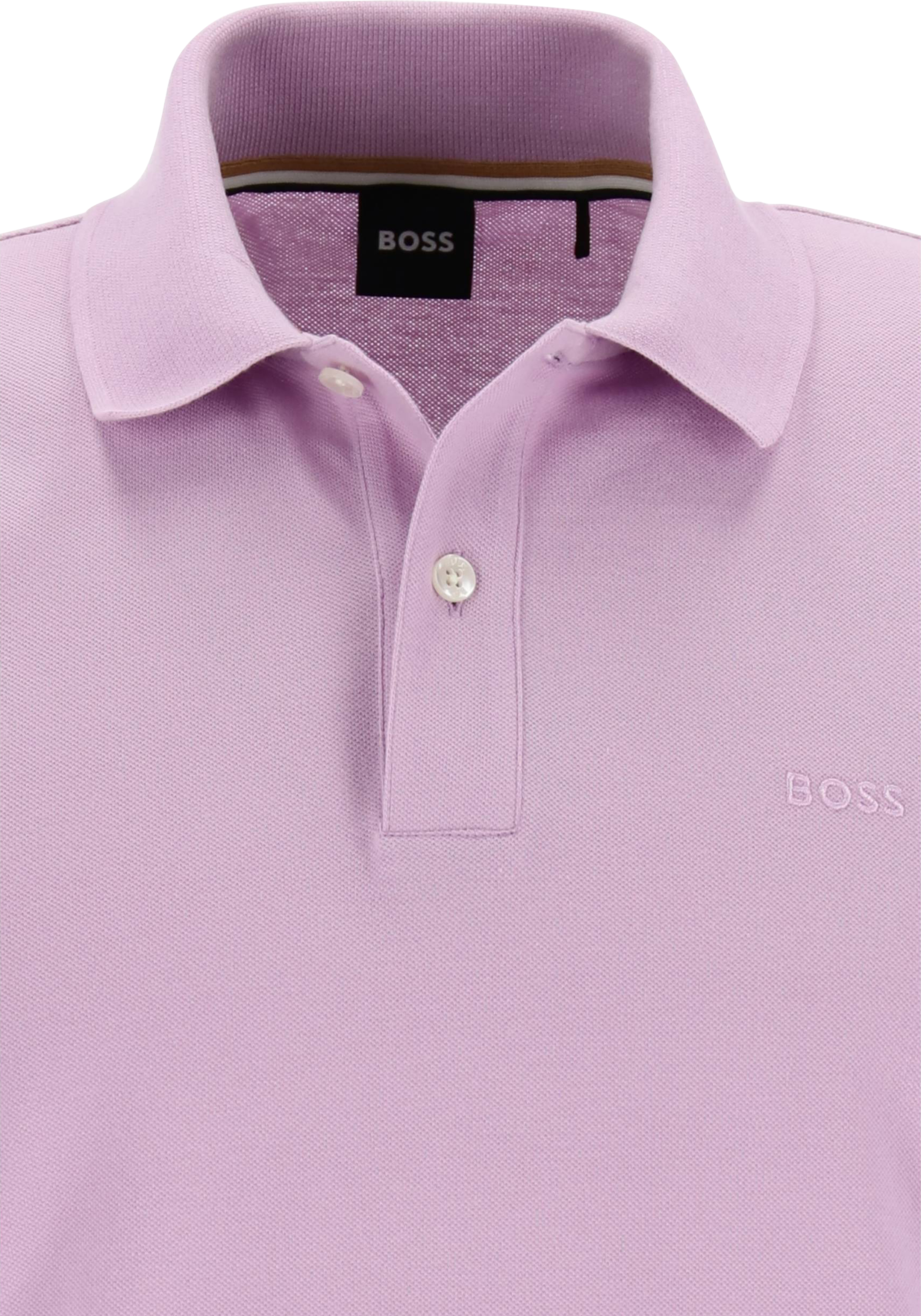 BOSS Pallas regular fit polo, pique, paars