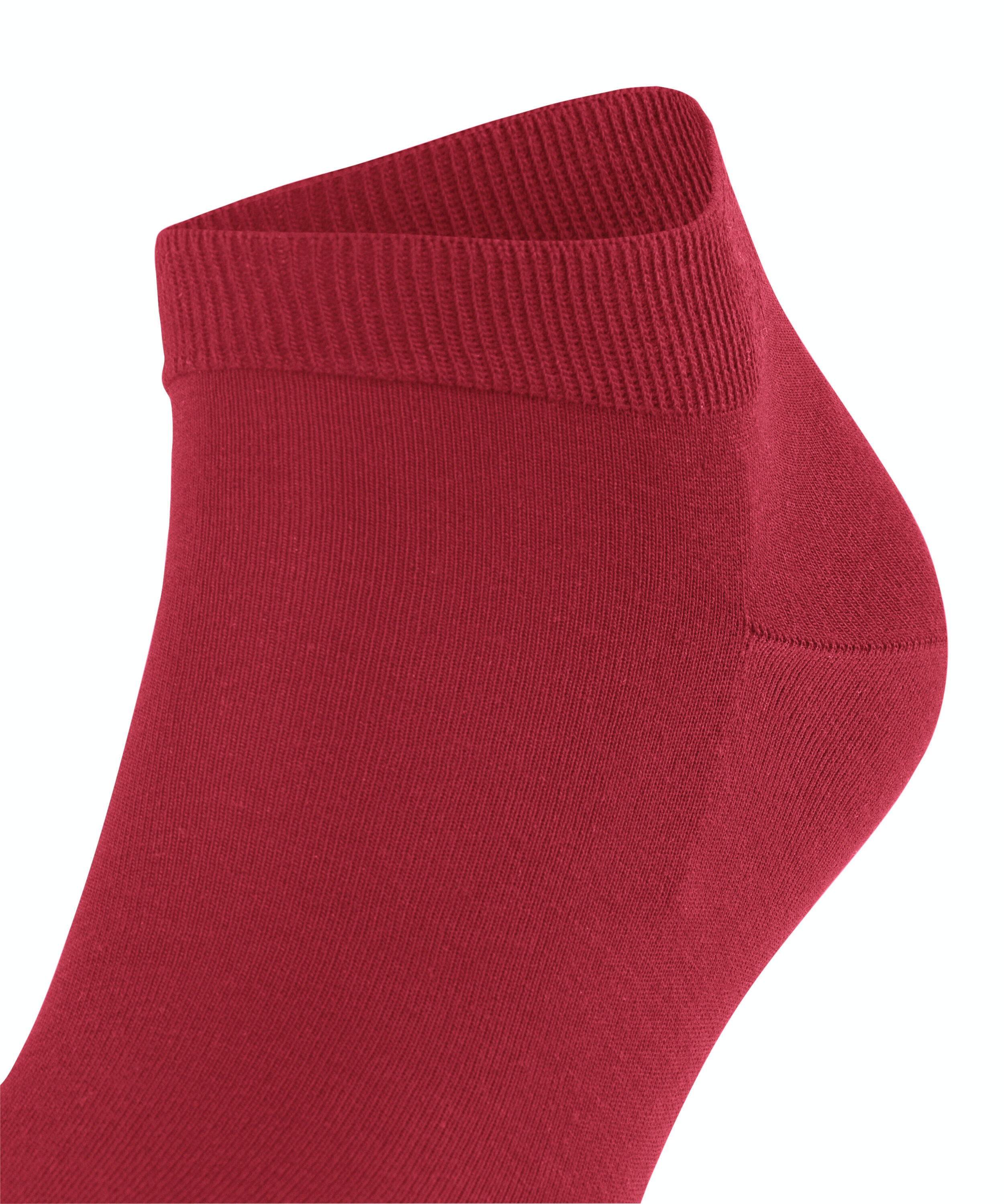 FALKE ClimaWool heren sneakersokken, rood (scarlet)