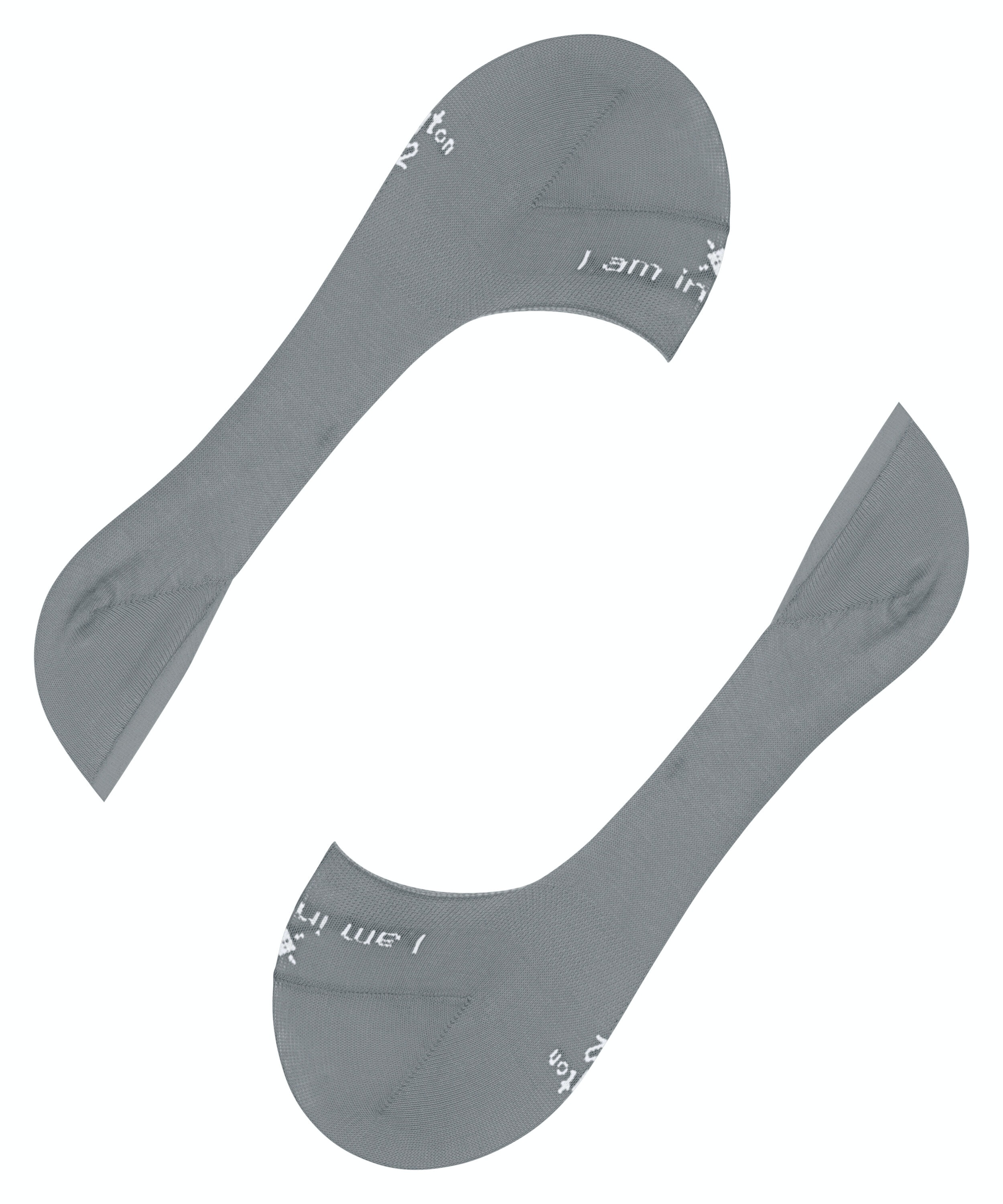 Burlington Aberdeen dames invisible sokken, grijs (hematite)