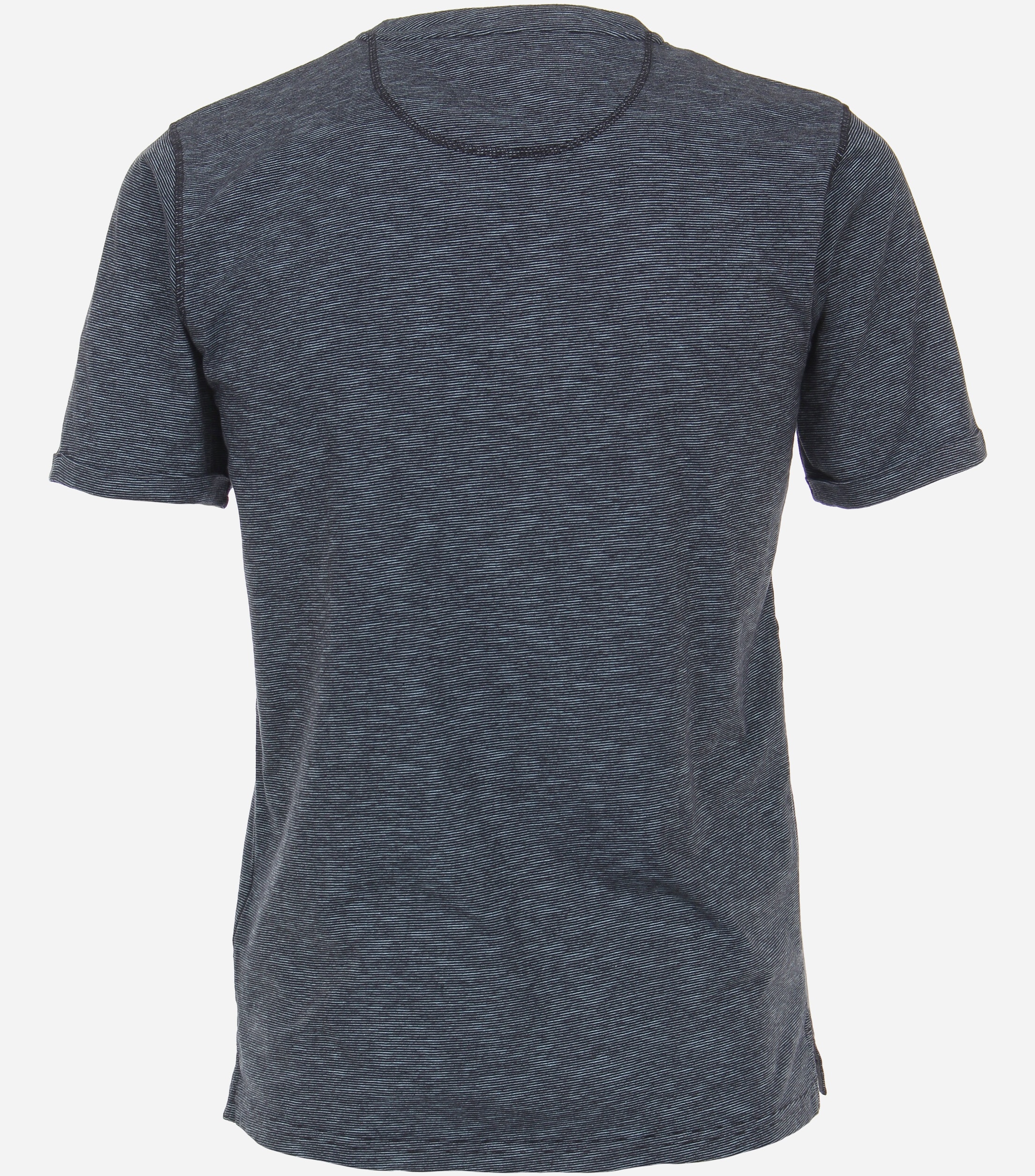 CASA MODA comfort fit heren T-shirt, blauw dessin