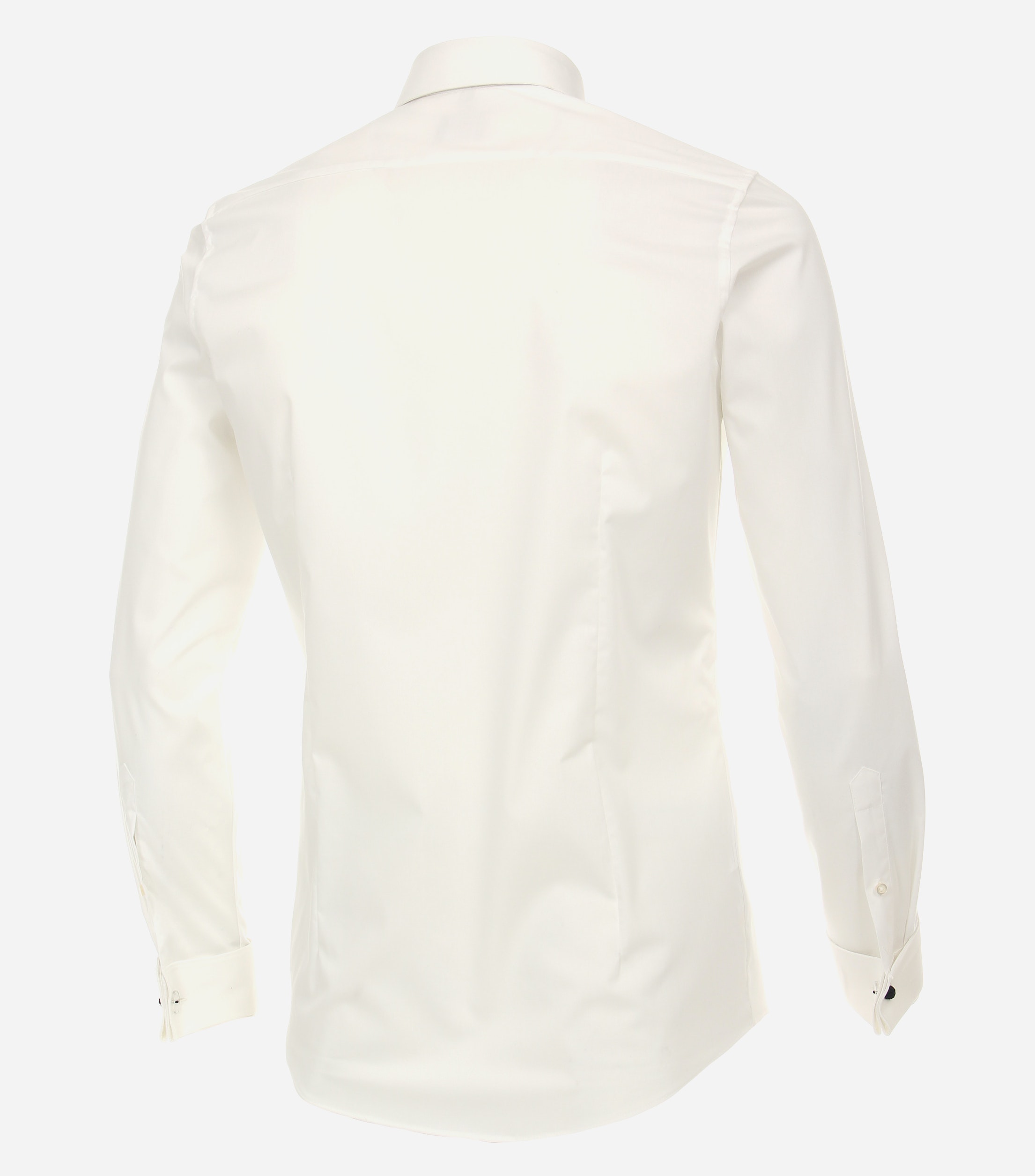 VENTI body fit overhemd, popeline, beige