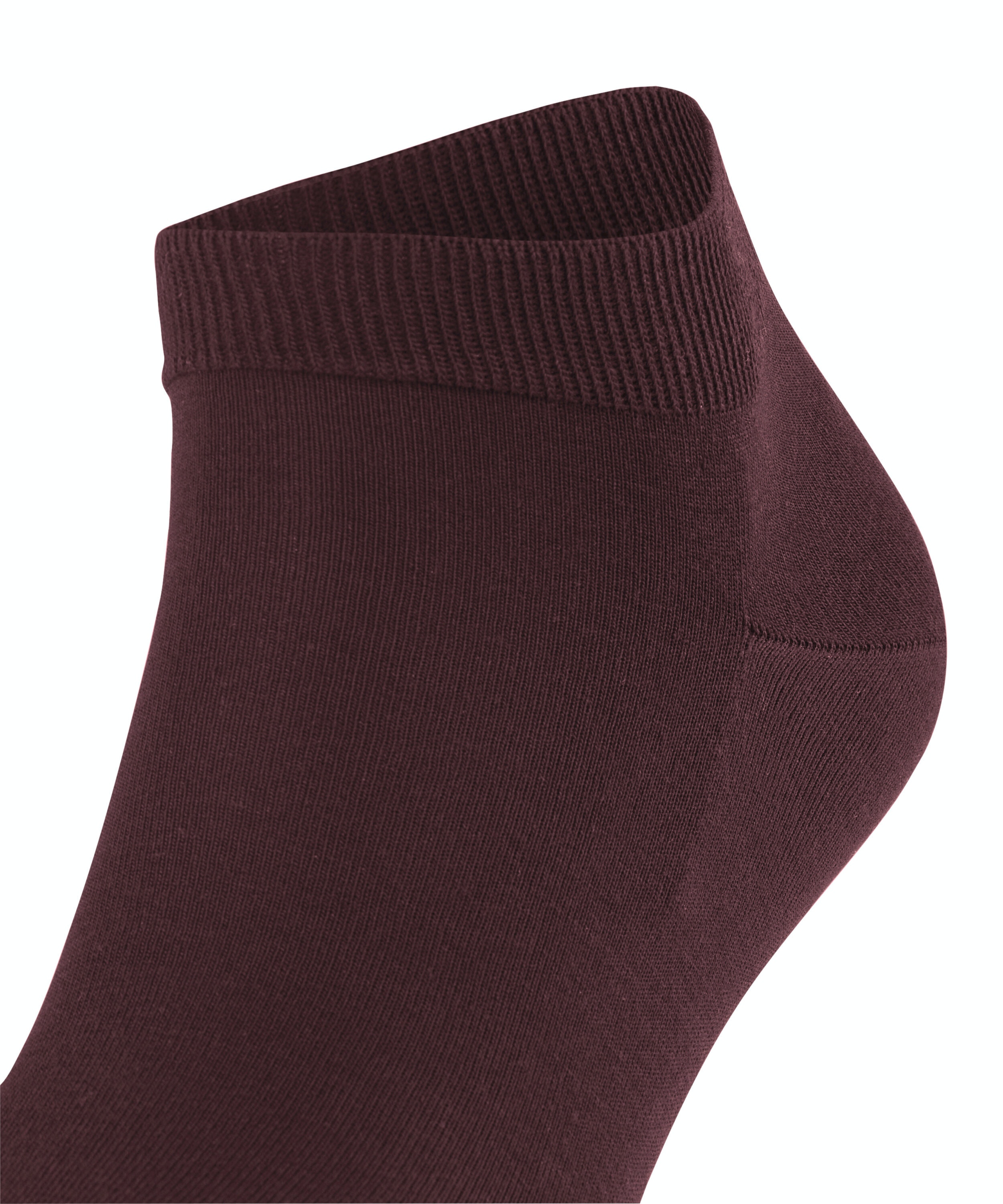FALKE ClimaWool heren sneakersokken, donkerrood (barolo)