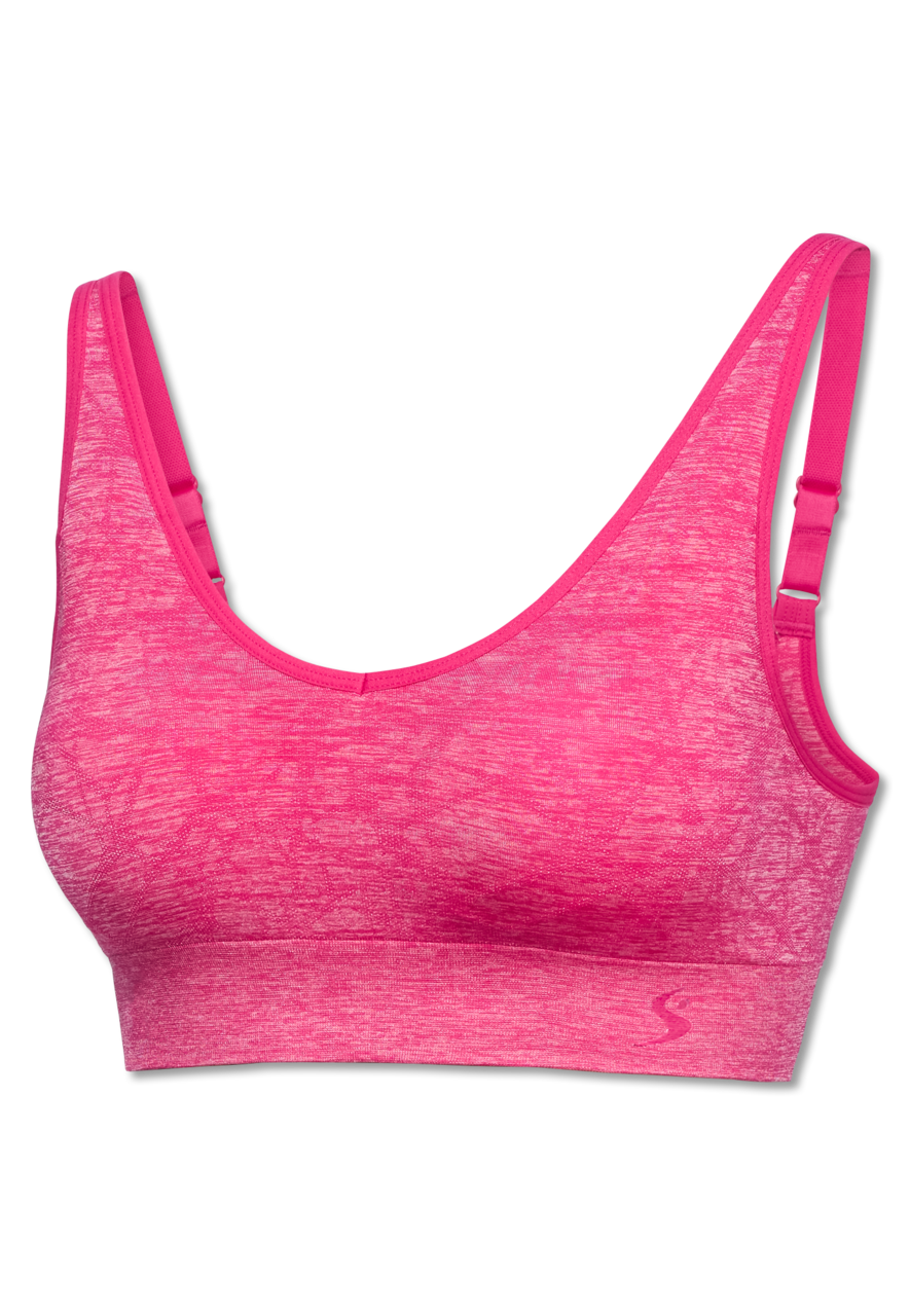 SCHIESSER Active Mesh Light bralette (1-pack), dames bustier felrozemelange