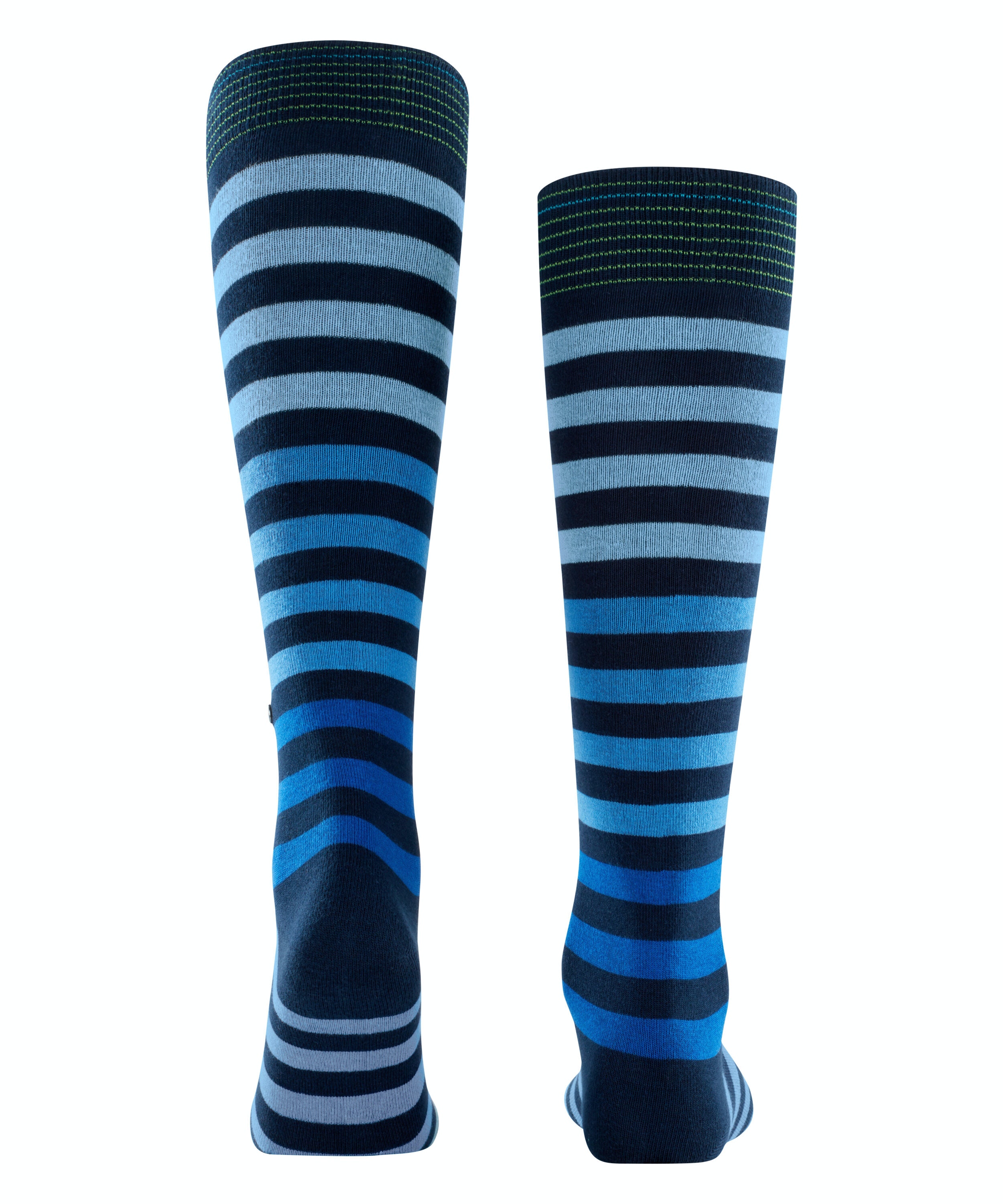Burlington Blackpool heren kniekousen, blauw (marine)