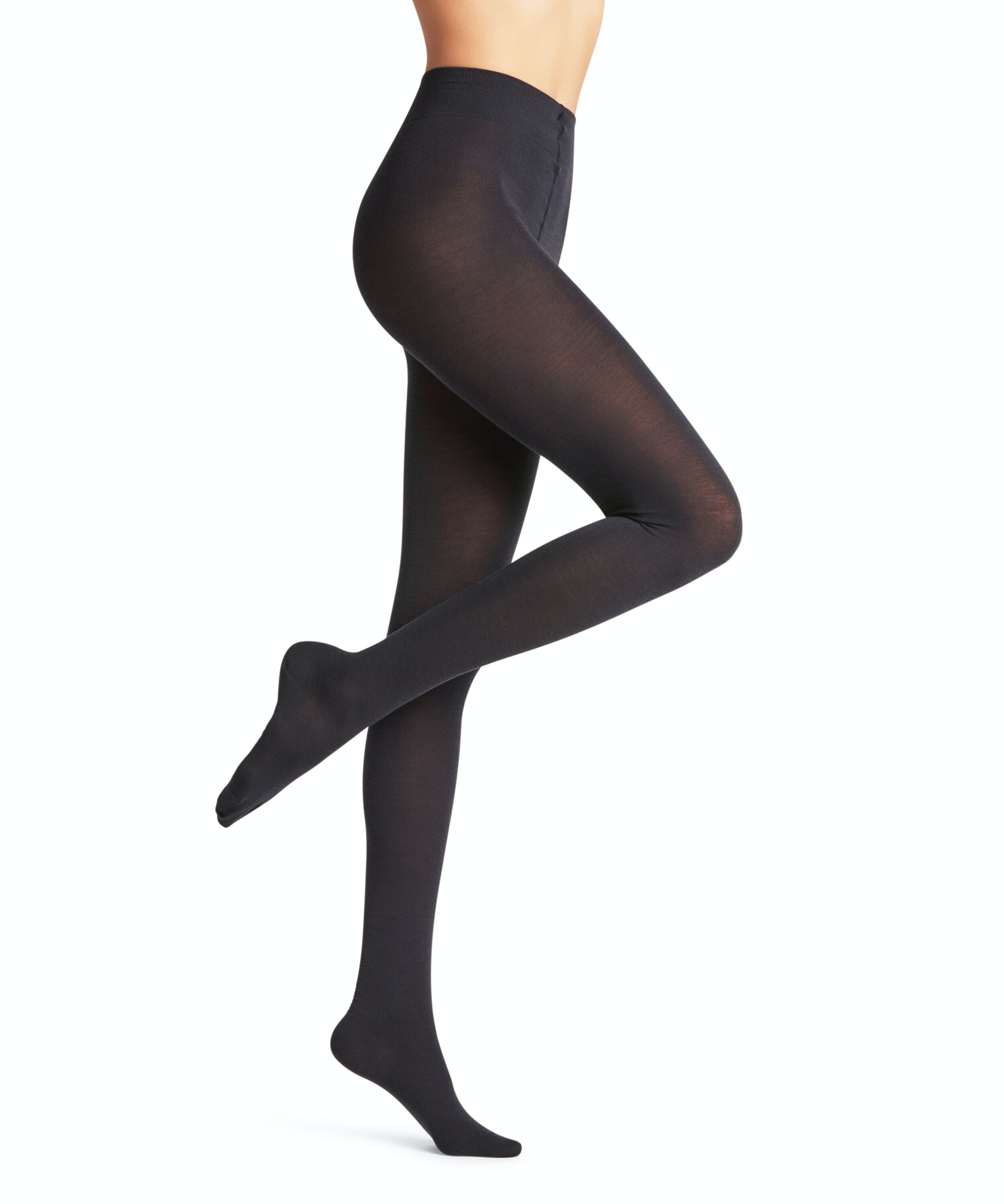 FALKE Softmerino dames panty, dark navy