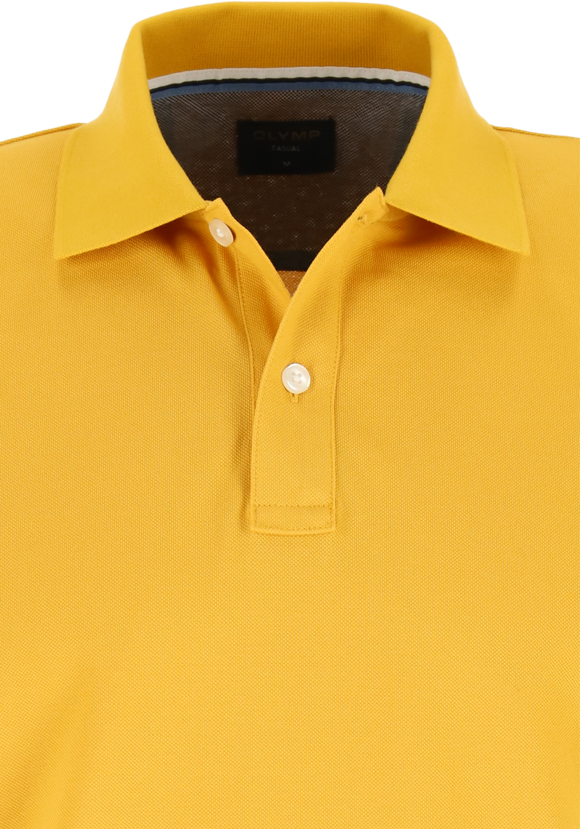 OLYMP Polo Casual, modern fit polo, mais geel