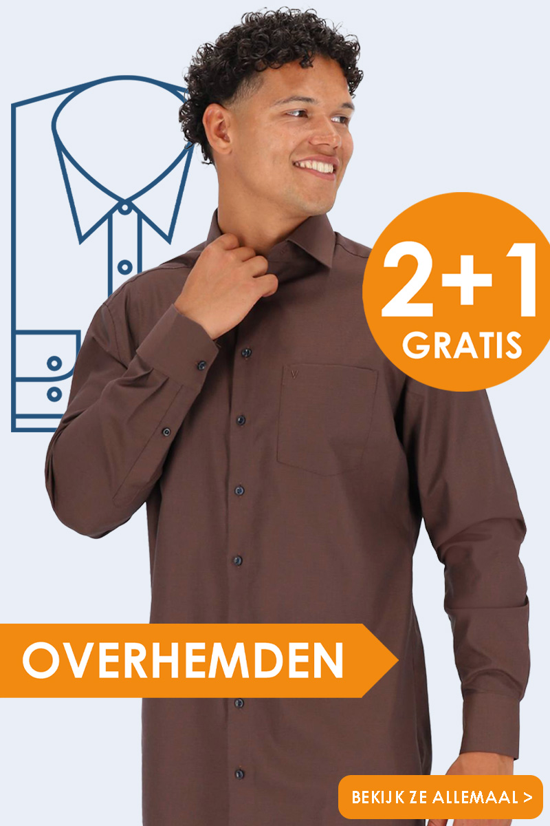Overhemden, 2 plus 1 gratis bij HemdVoorHem, bekijk ze allemaal! Overhemden, 2 plus 1 gratis bij HemdVoorHem, bekijk ze allemaal!