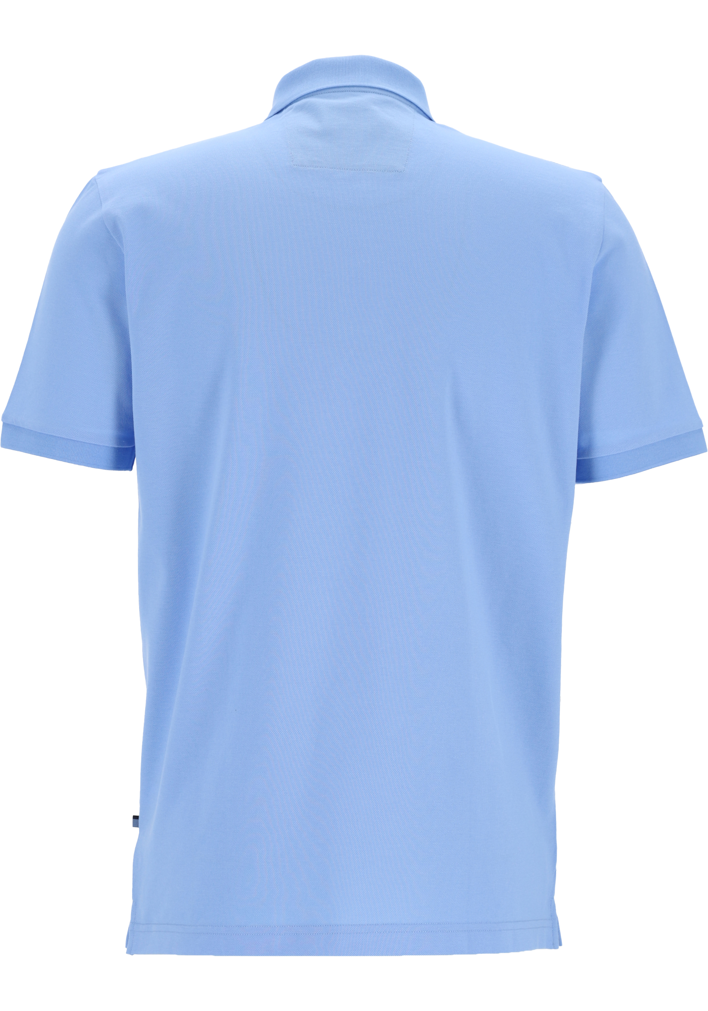OLYMP Polo Casual, modern fit polo, lichtblauw
