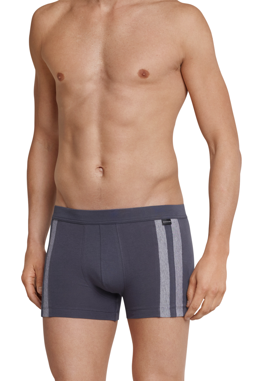 SCHIESSER Ebony boxer (1-pack), heren short antraciet