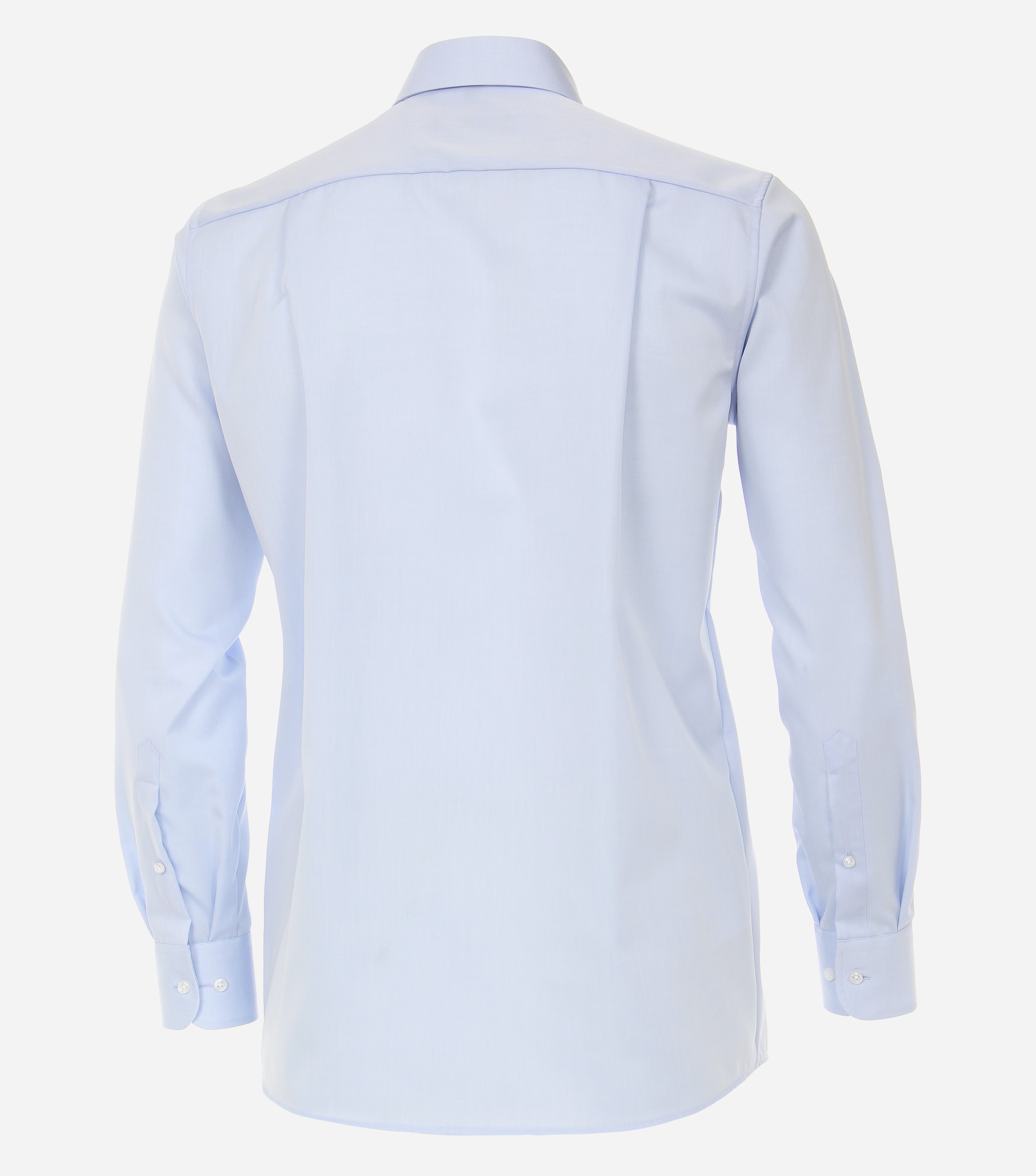 CASA MODA comfort fit overhemd, mouwlengte 7, twill, blauw