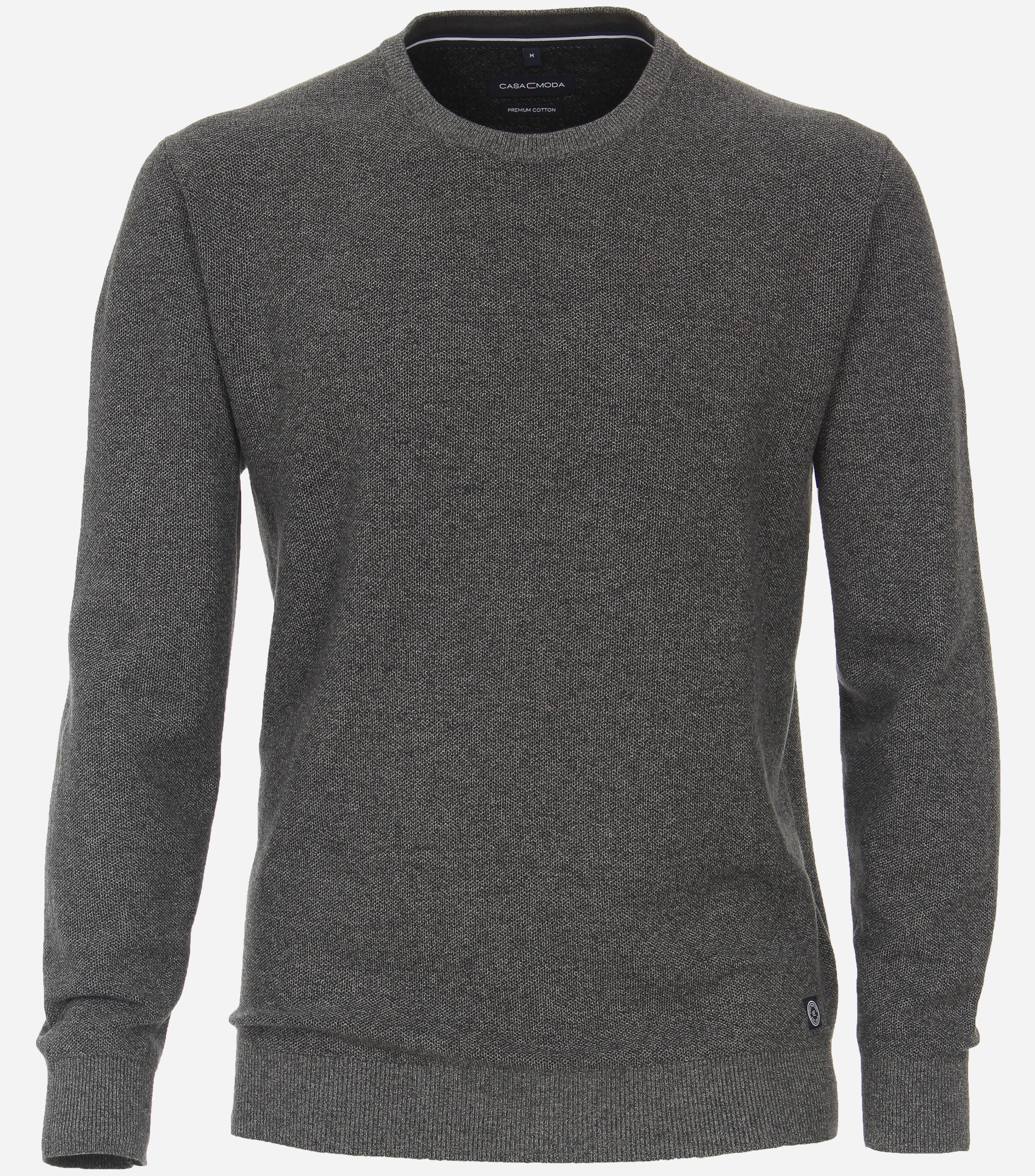 CASA MODA comfort fit trui, grijs melange