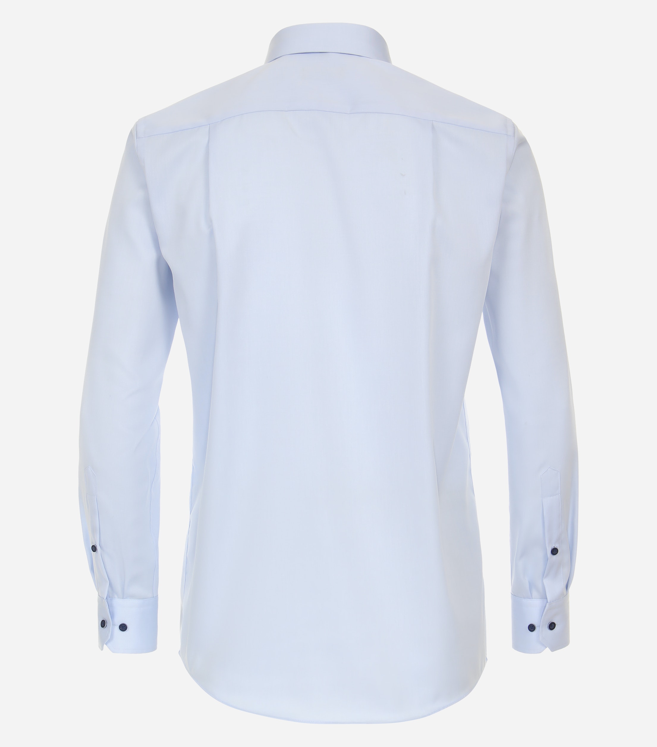 Redmond comfort fit overhemd, popeline, blauw