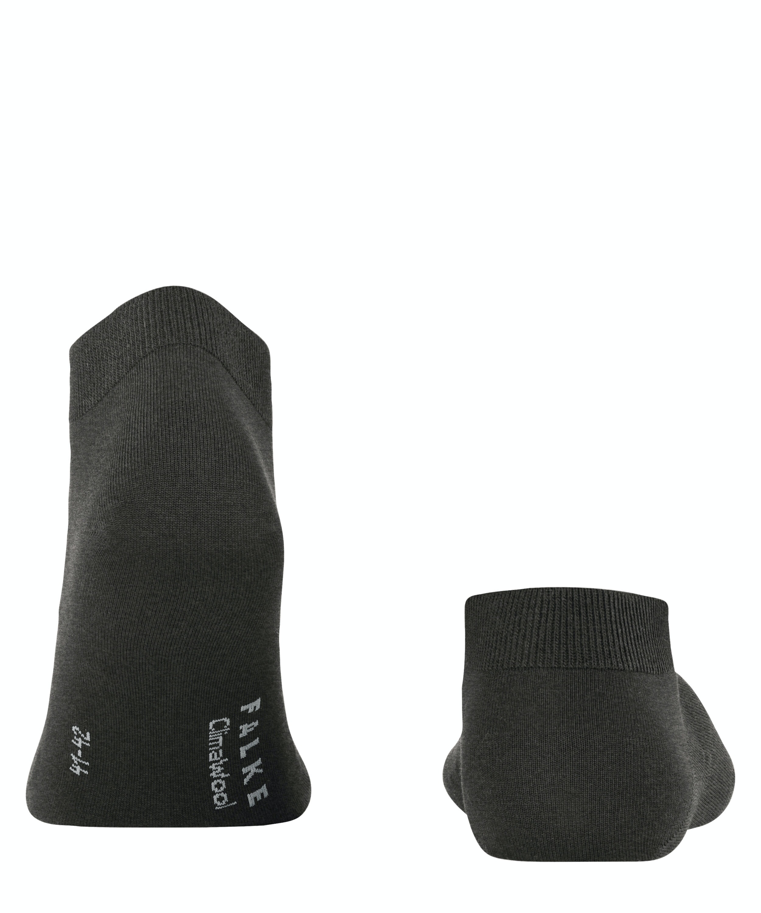 FALKE ClimaWool heren sneakersokken, antraciet melange (anthra. mel.)