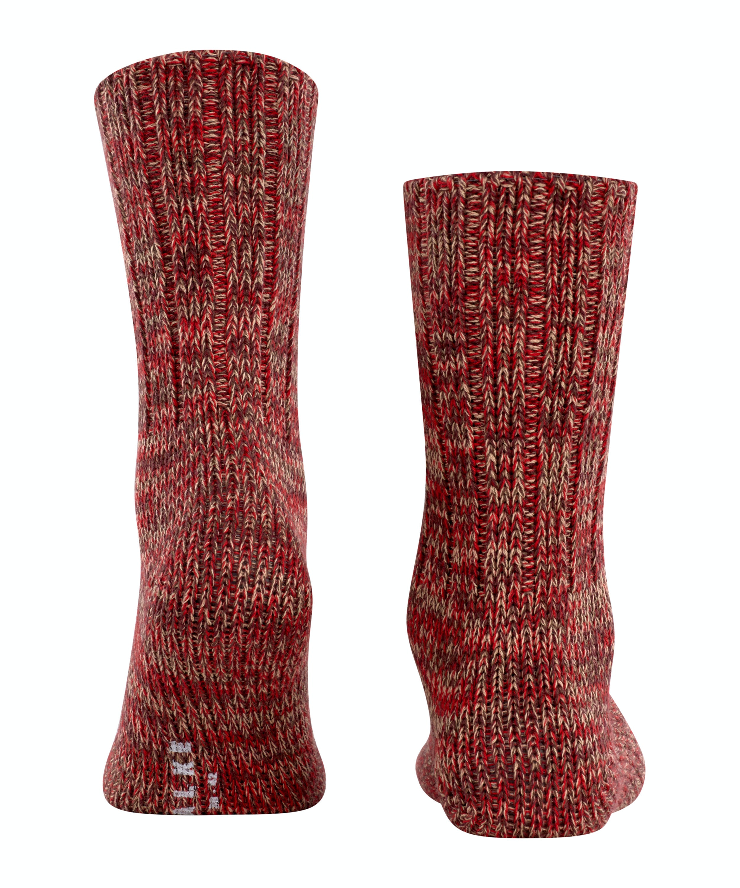 FALKE Brooklyn herensokken, grijs (red flash)