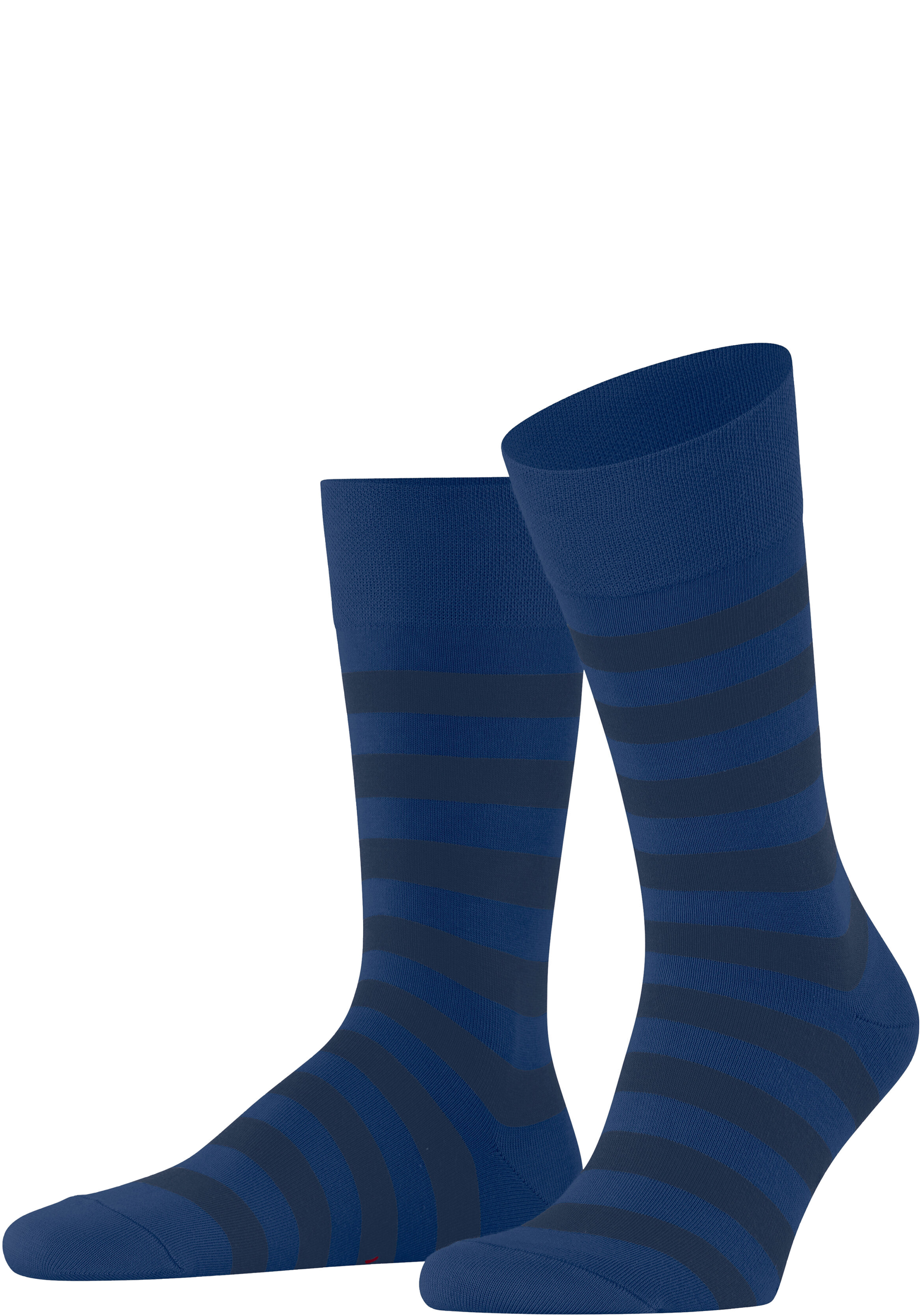 FALKE Sensitive Mapped Line herensokken, saffierblauw (sapphire)