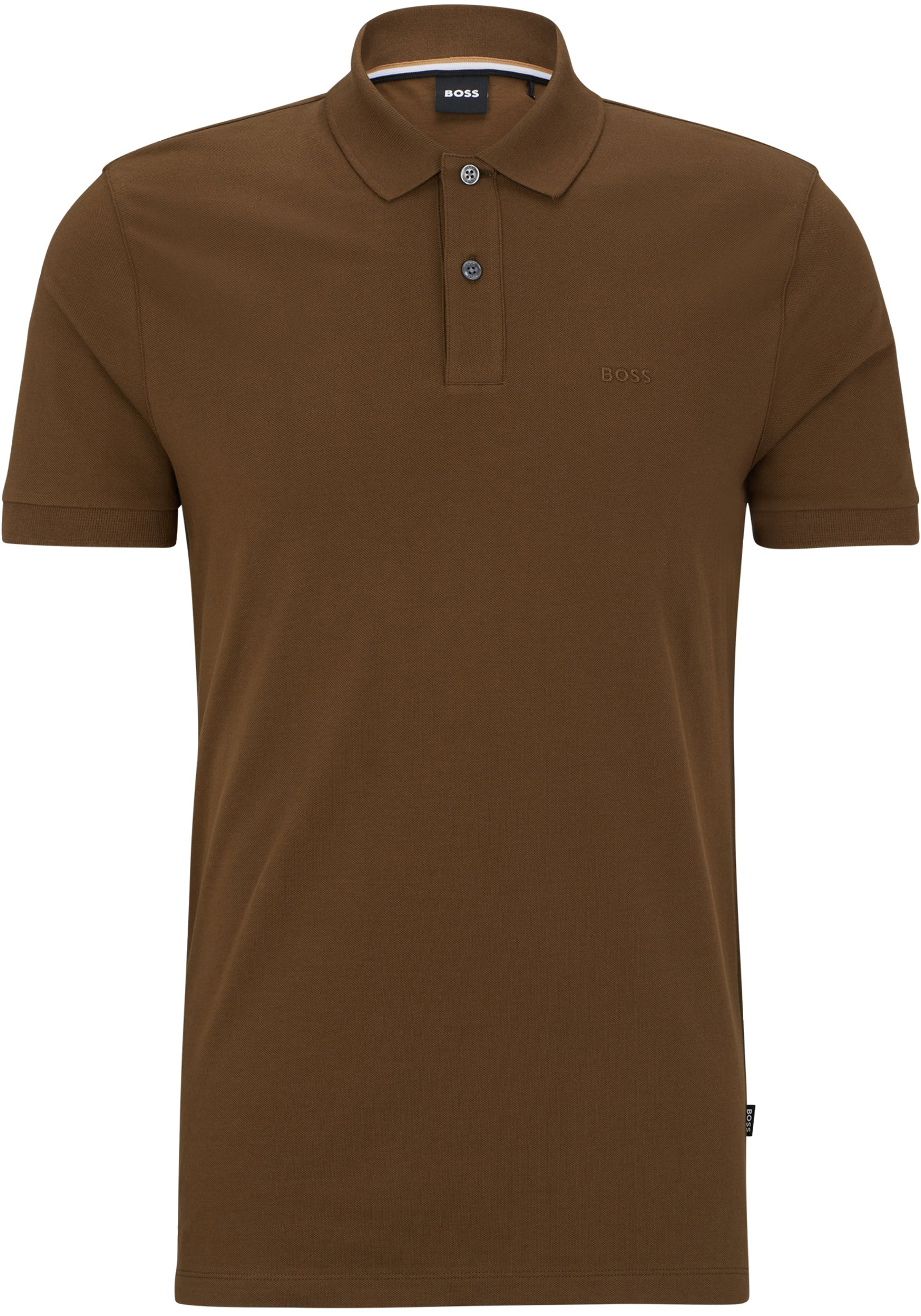 BOSS Pallas regular fit polo, pique, groen