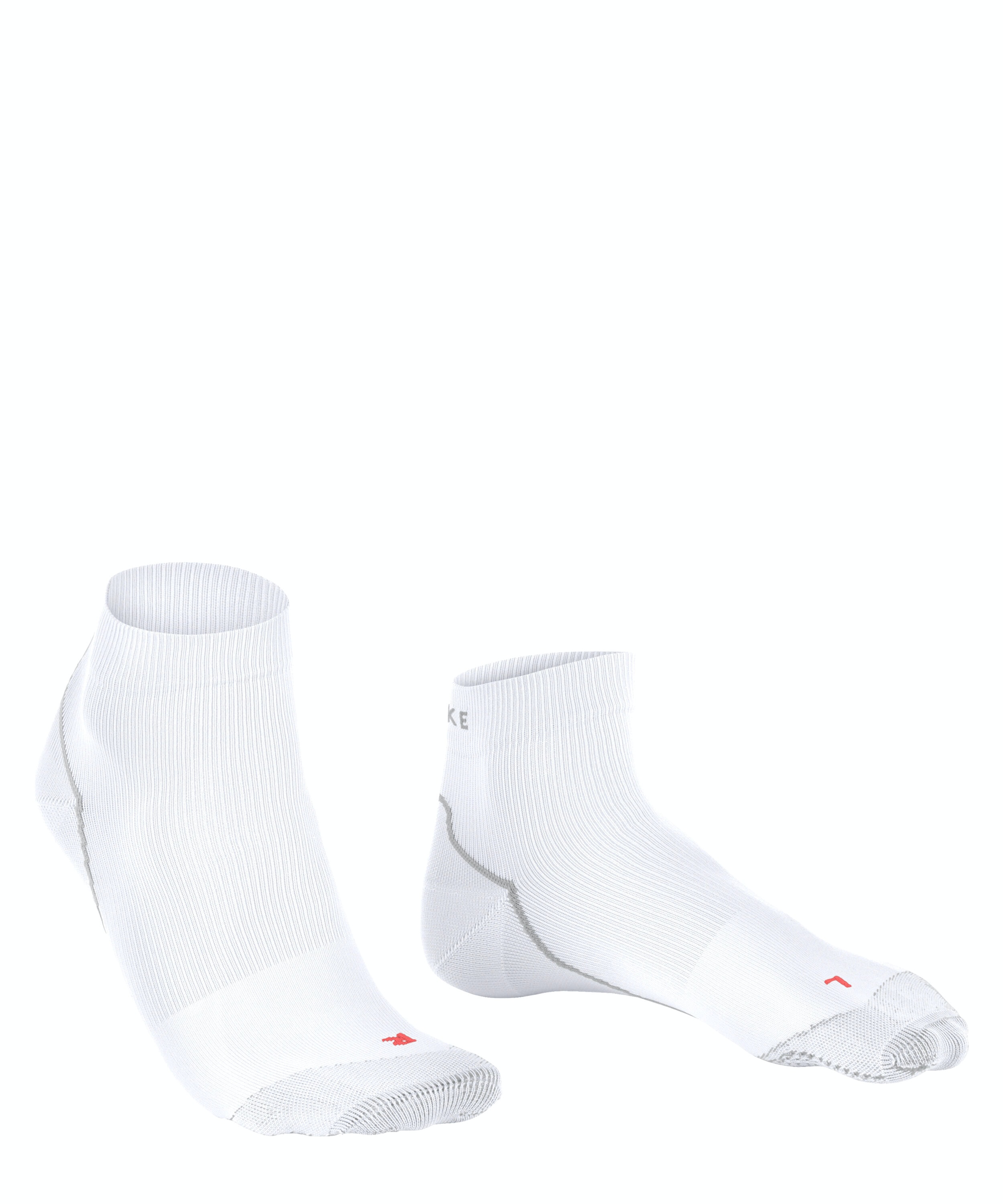 FALKE BC Impulse Short unisex biking sokken kort, wit (white)