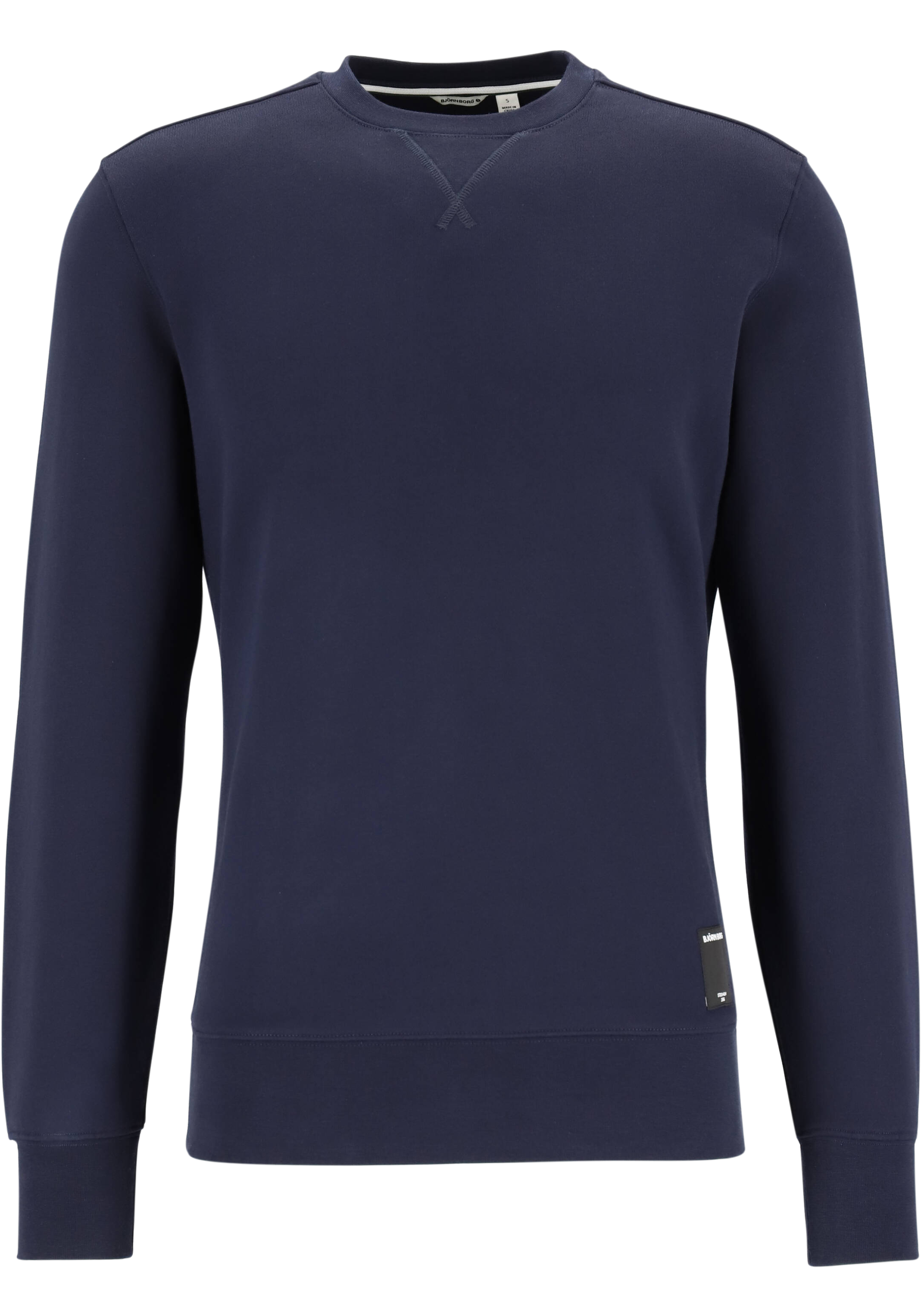 Bjorn Borg crew neck sweater, heren sweatshirt dik, blauw