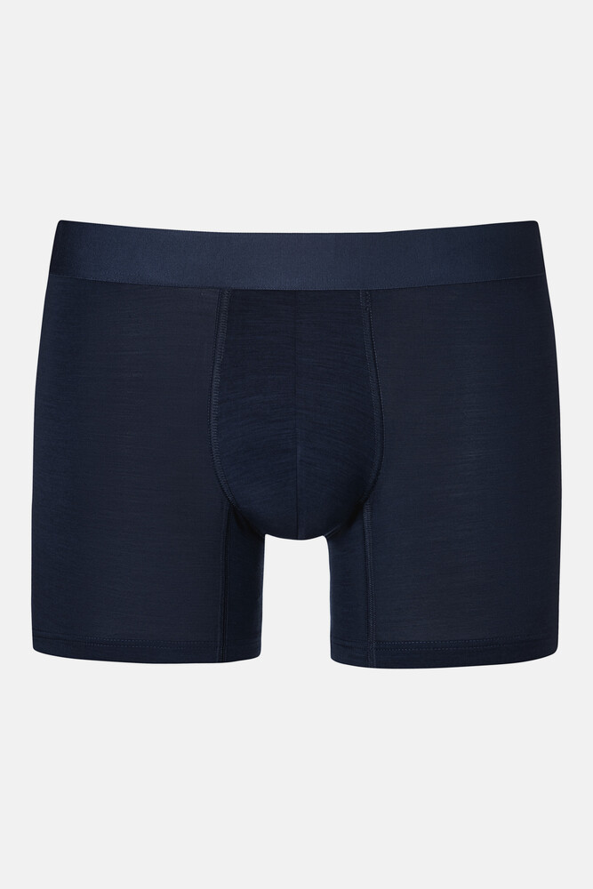 Mey heren long shorty Prfrmnc+, thermo boxer normale lengte donkerblauw
