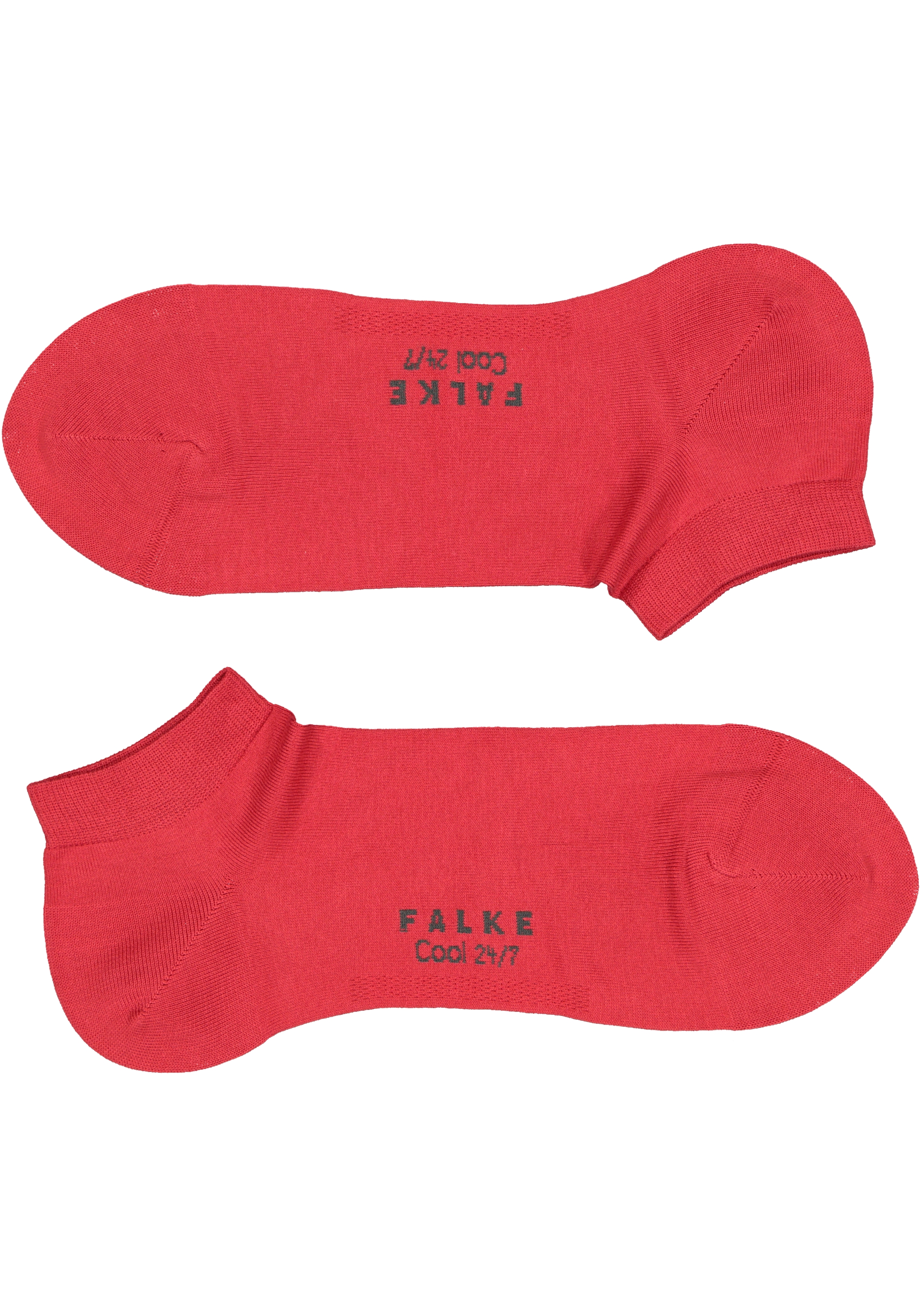 FALKE Cool 24/7 heren enkelsokken, rood (scarlet)