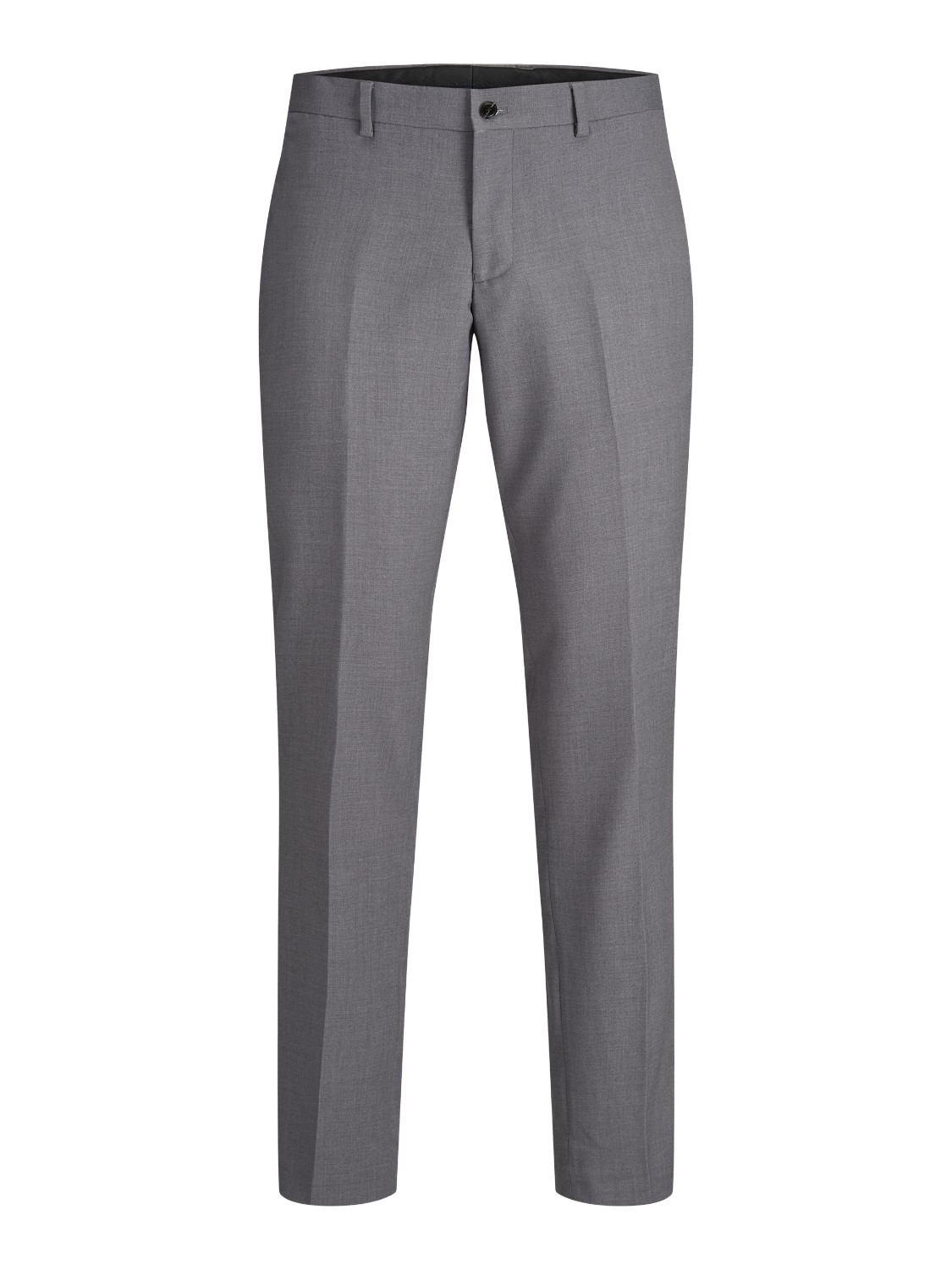 JACK & JONES Franco Trouser slim fit, heren pantalon, lichtgrijs melange