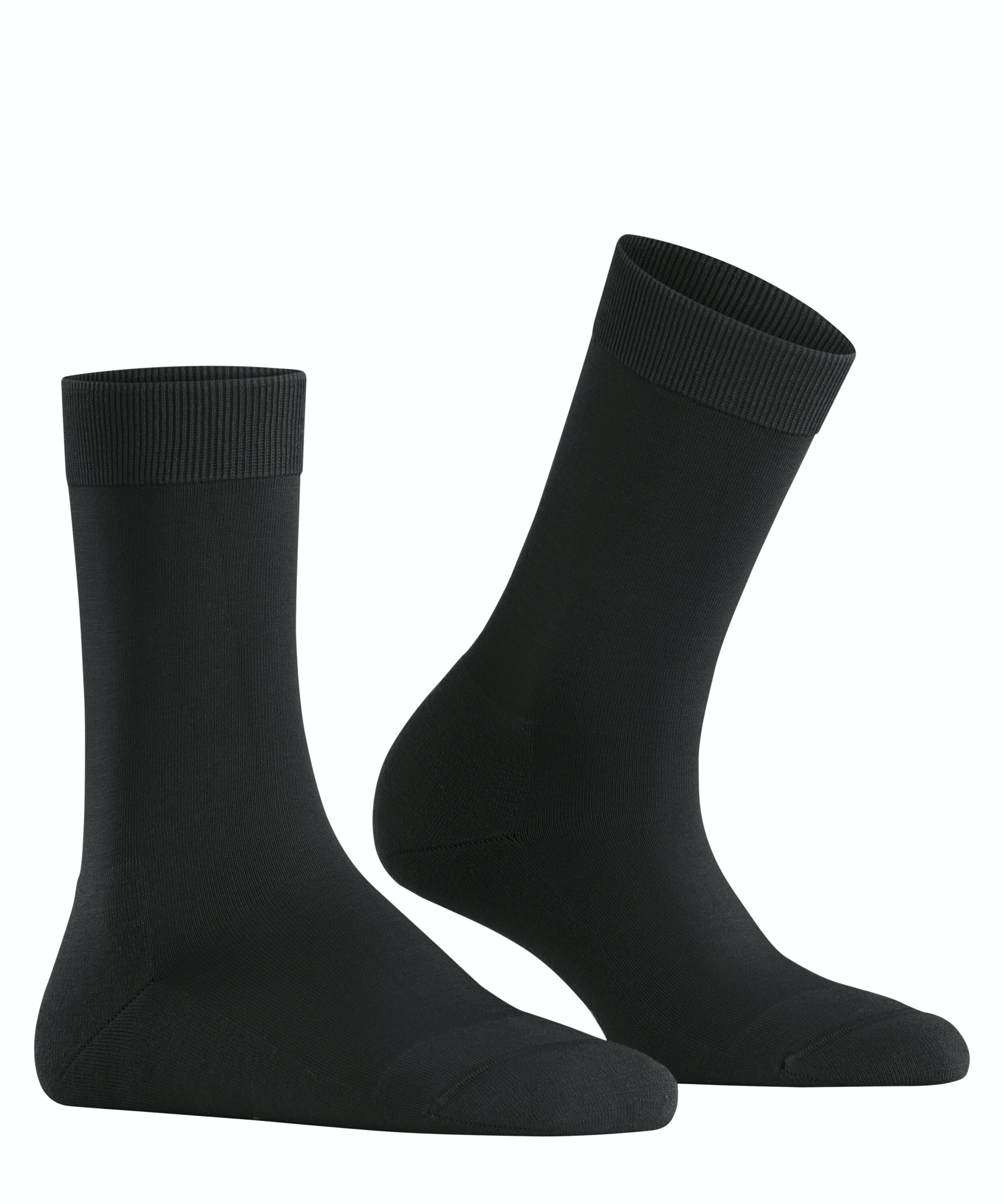 FALKE ClimaWool damessokken, zwart (black)