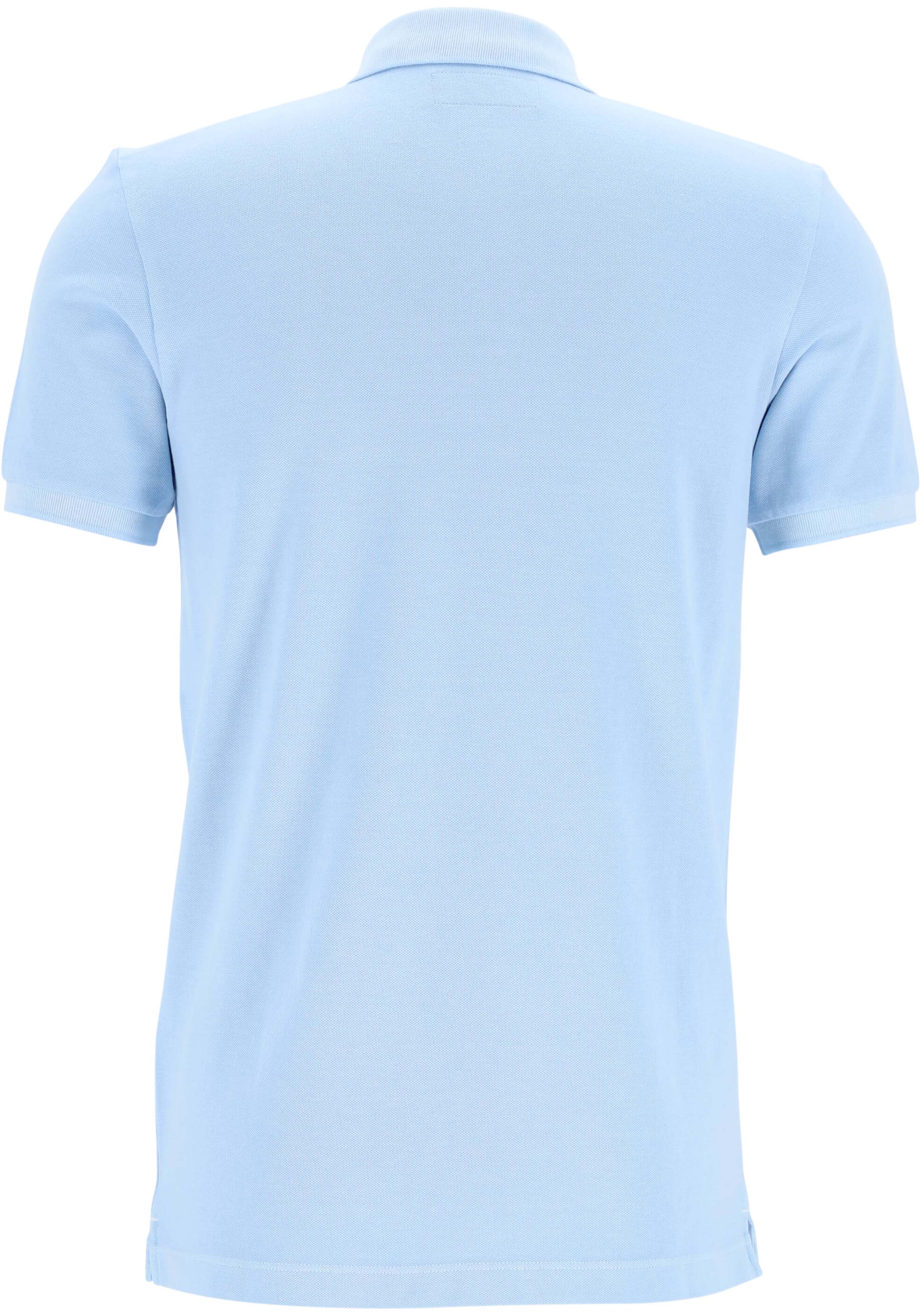 Marc O'Polo shaped fit polo, heren poloshirt, lichtblauw