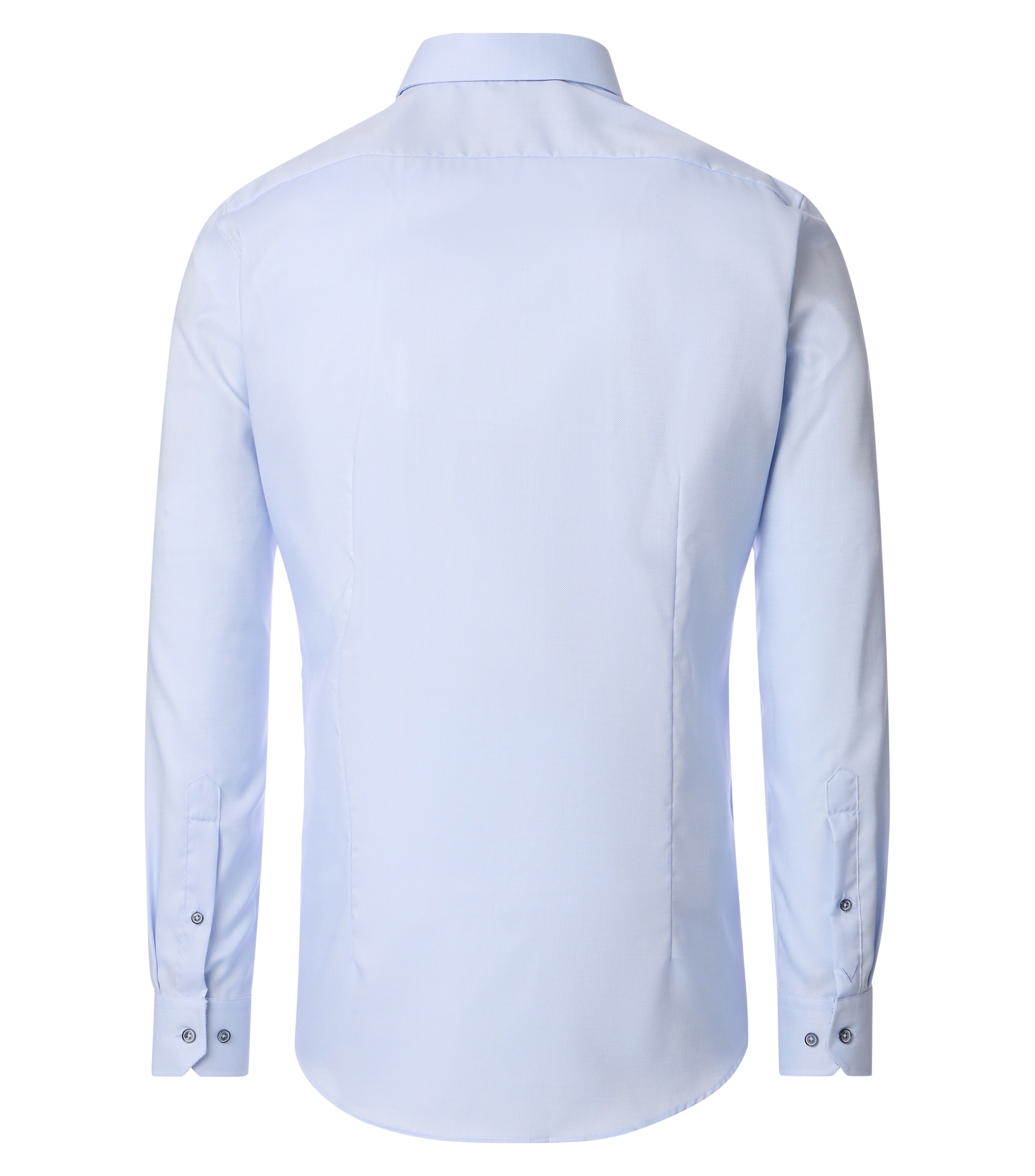 VENTI body fit overhemd, Oxford, blauw
