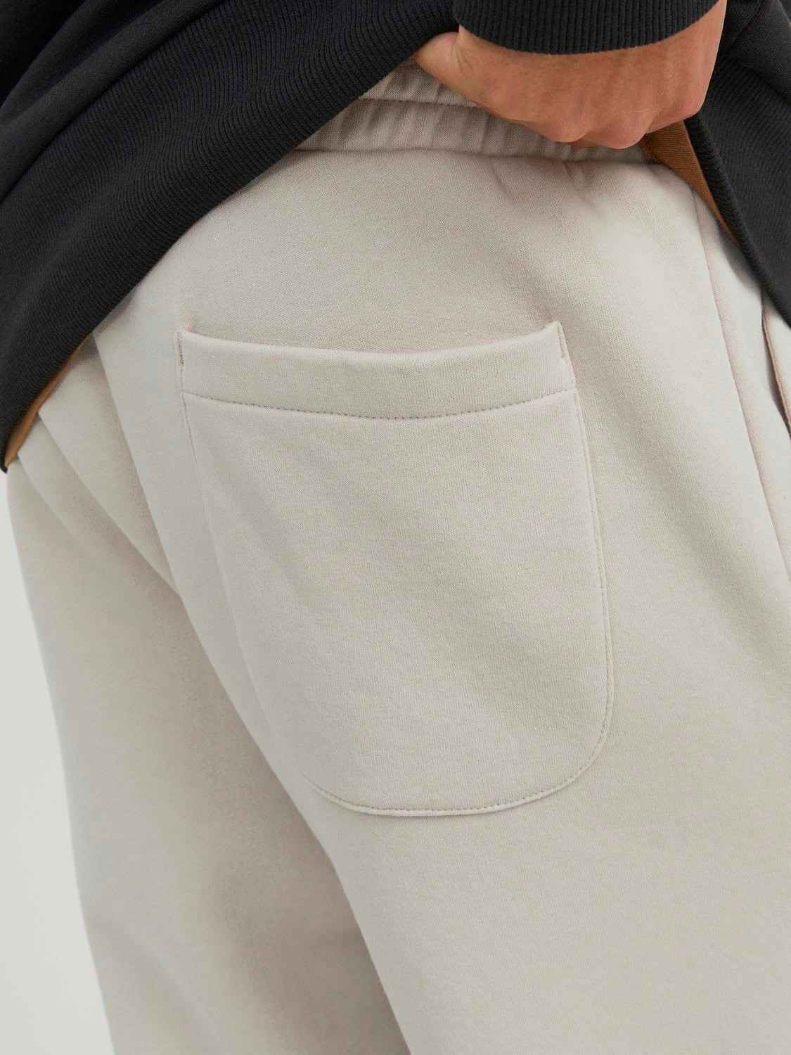 JACK & JONES Gordon Bradley Sweat Pant regular fit, heren joggingbroek, beige