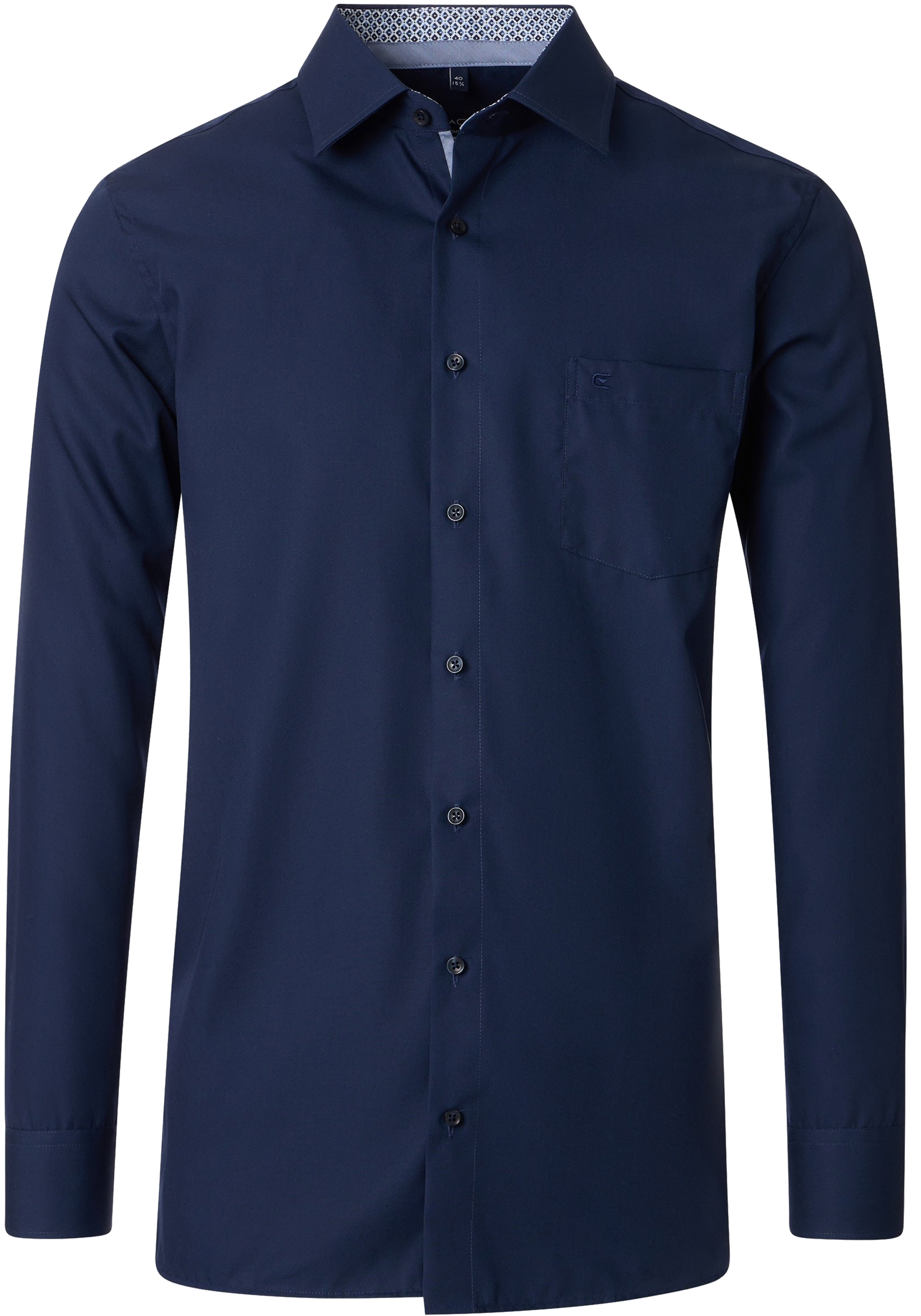 CASA MODA comfort fit overhemd, popeline, blauw