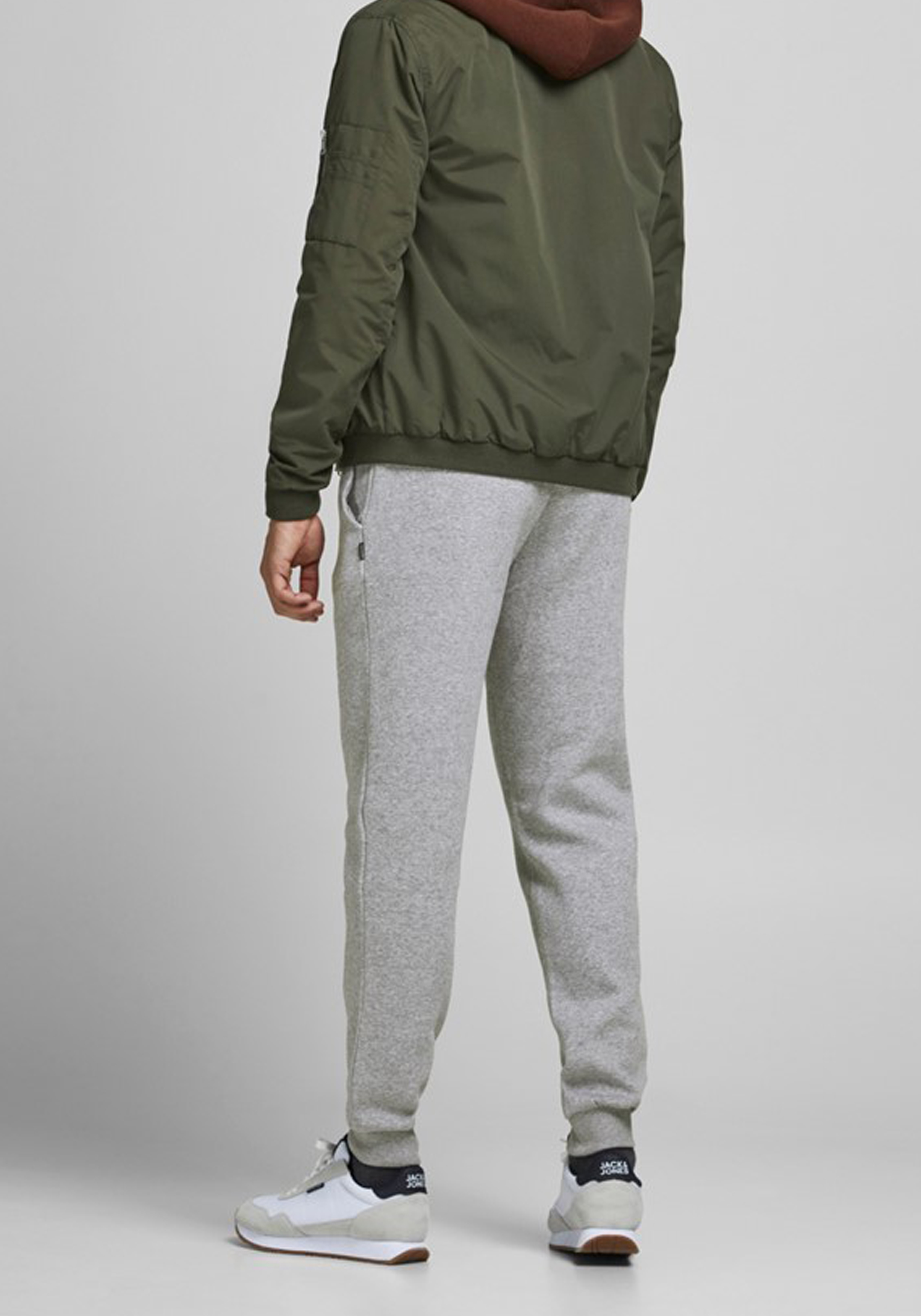 JACK & JONES Gordon Soft joggingbroek, lichtgrijs