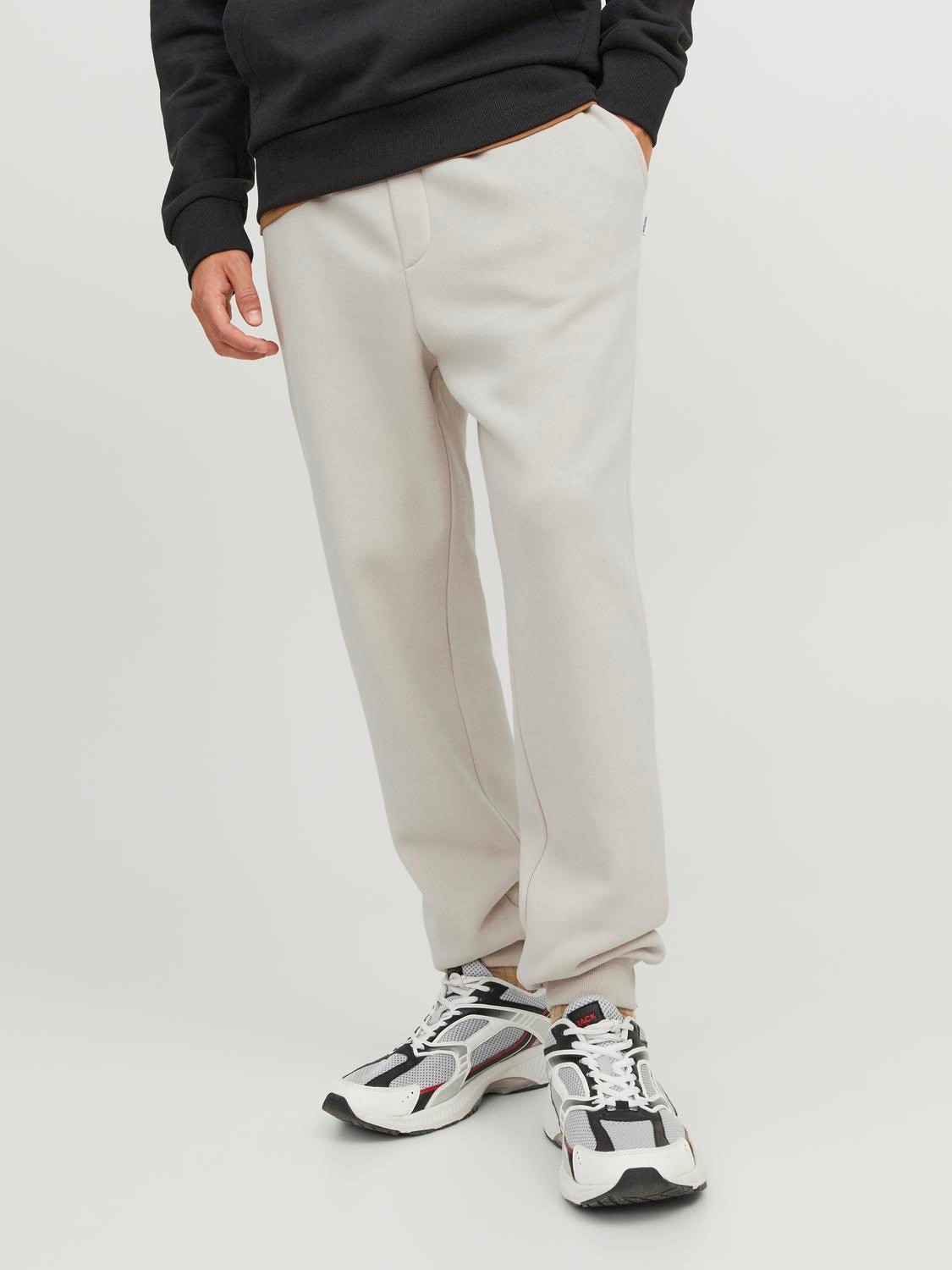 JACK & JONES Gordon Bradley Sweat Pant regular fit, heren joggingbroek, beige