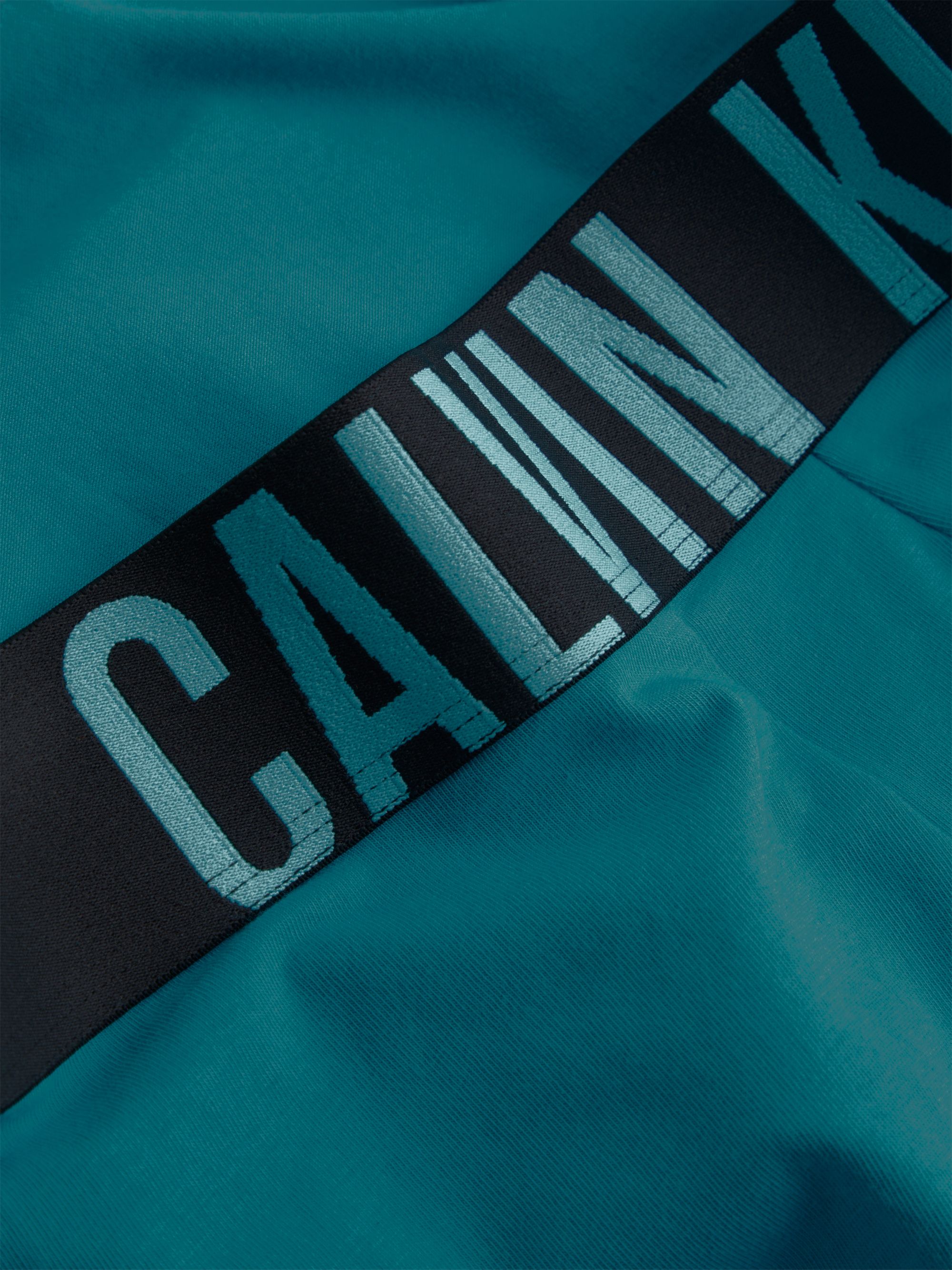 Calvin Klein Trunk (3-pack), heren boxers normale lengte, zwart, zeegroen, limegroen