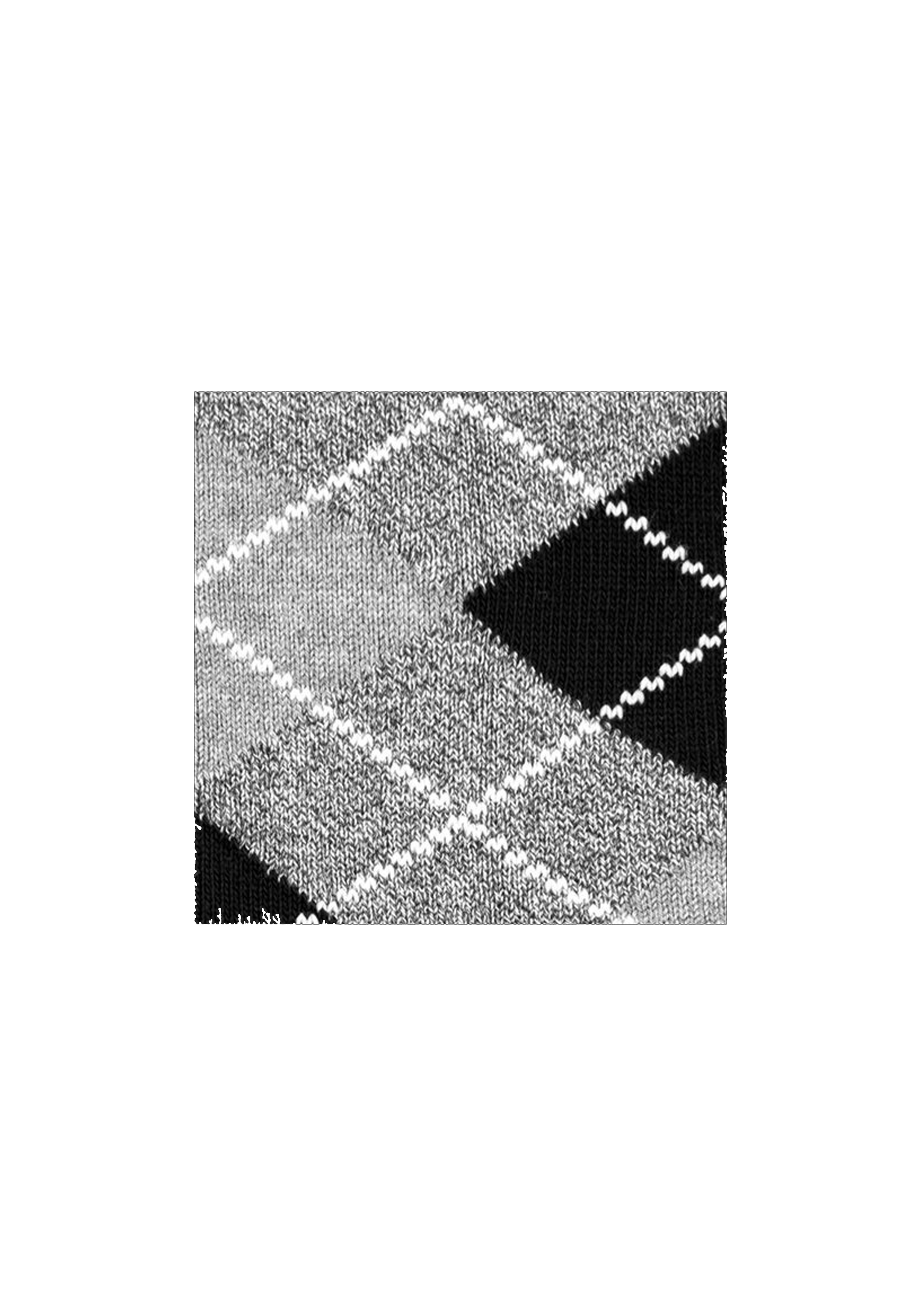 Burlington Argyle Heren Huissokken, grijs geruit