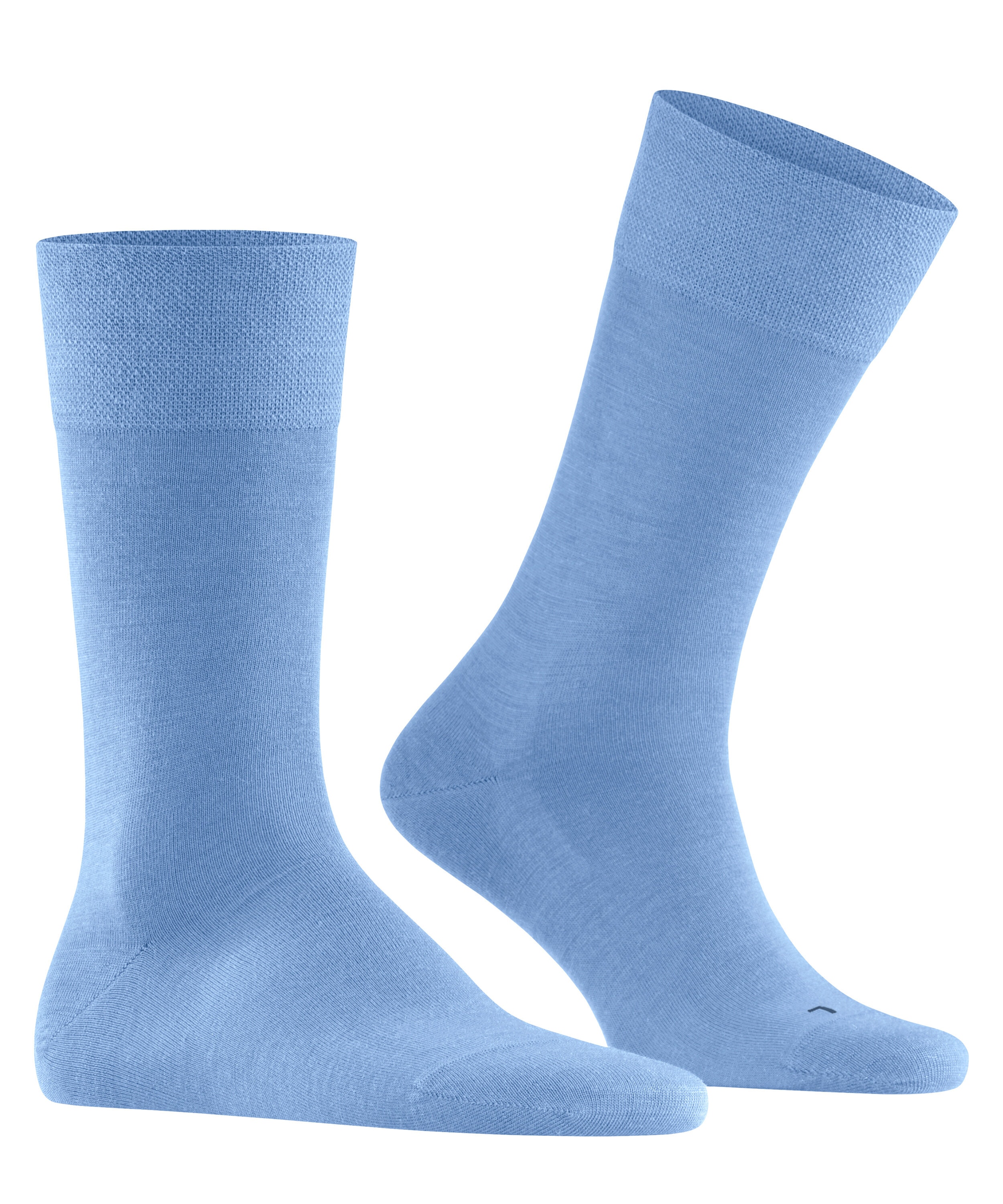FALKE Sensitive Berlin herensokken, ijsblauw (arcticblue)