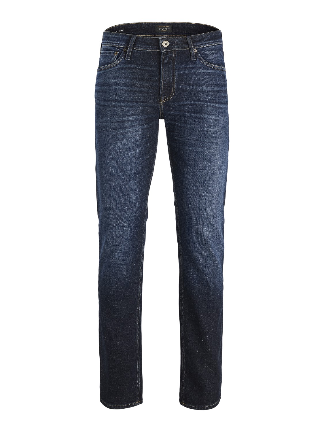 JACK & JONES Clark Original Jos regular fit, heren jeans, denimblauw