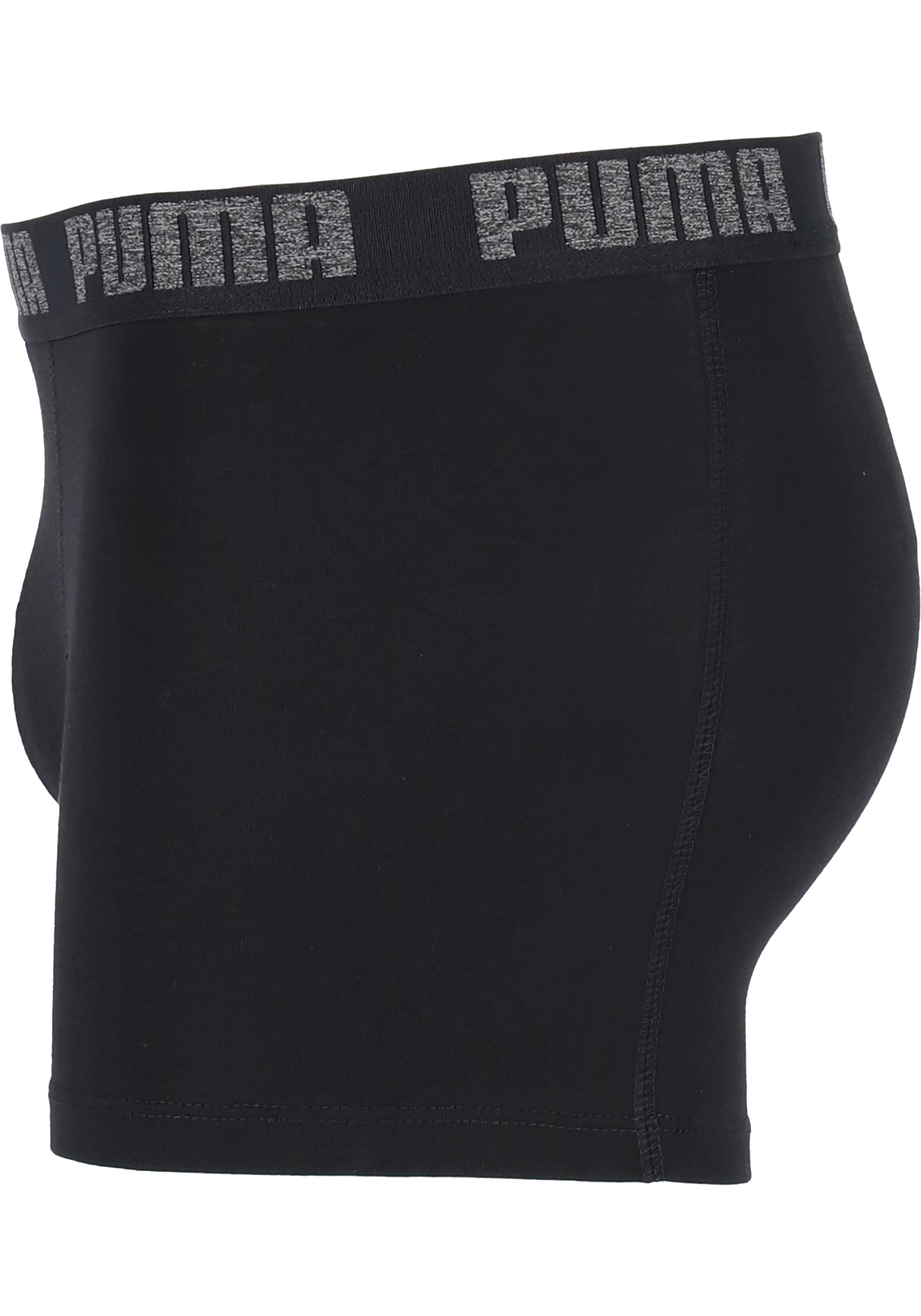 Puma Basic Boxer heren (2-pack), zwart