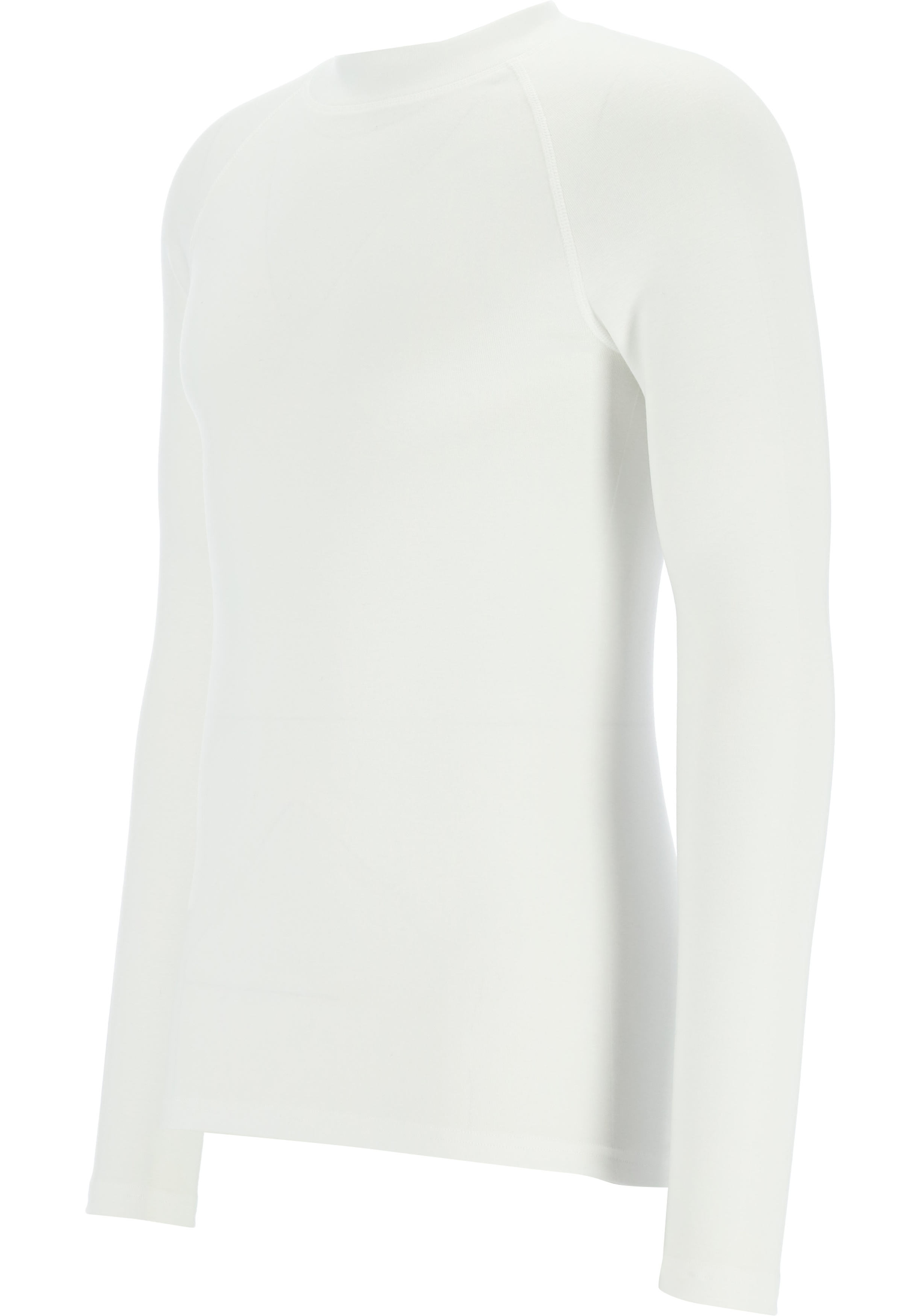 T shirt wit lange mouw heren sale