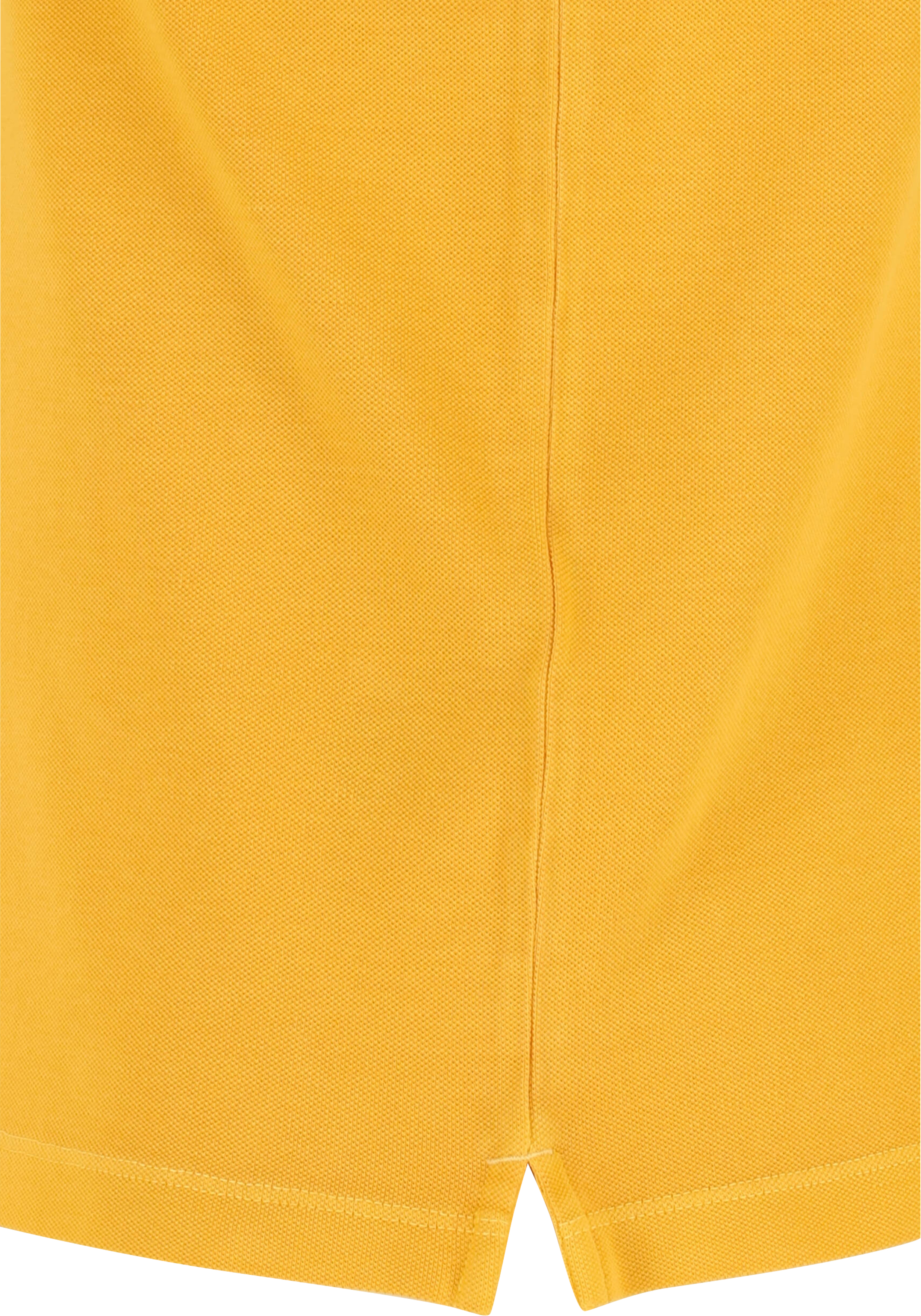 Marc O'Polo shaped fit polo, heren poloshirt, zonnig geel