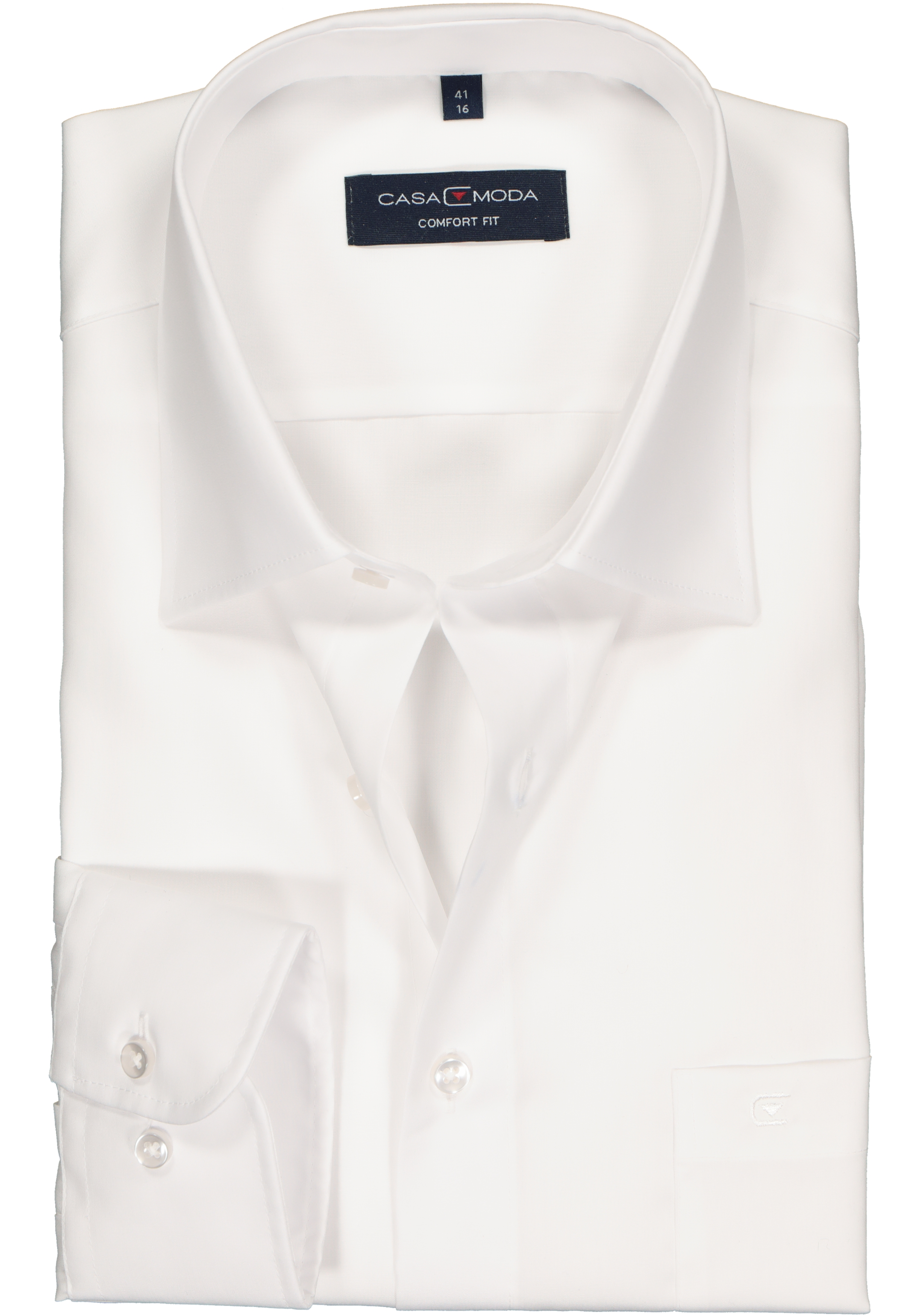 CASA MODA comfort fit overhemd, wit