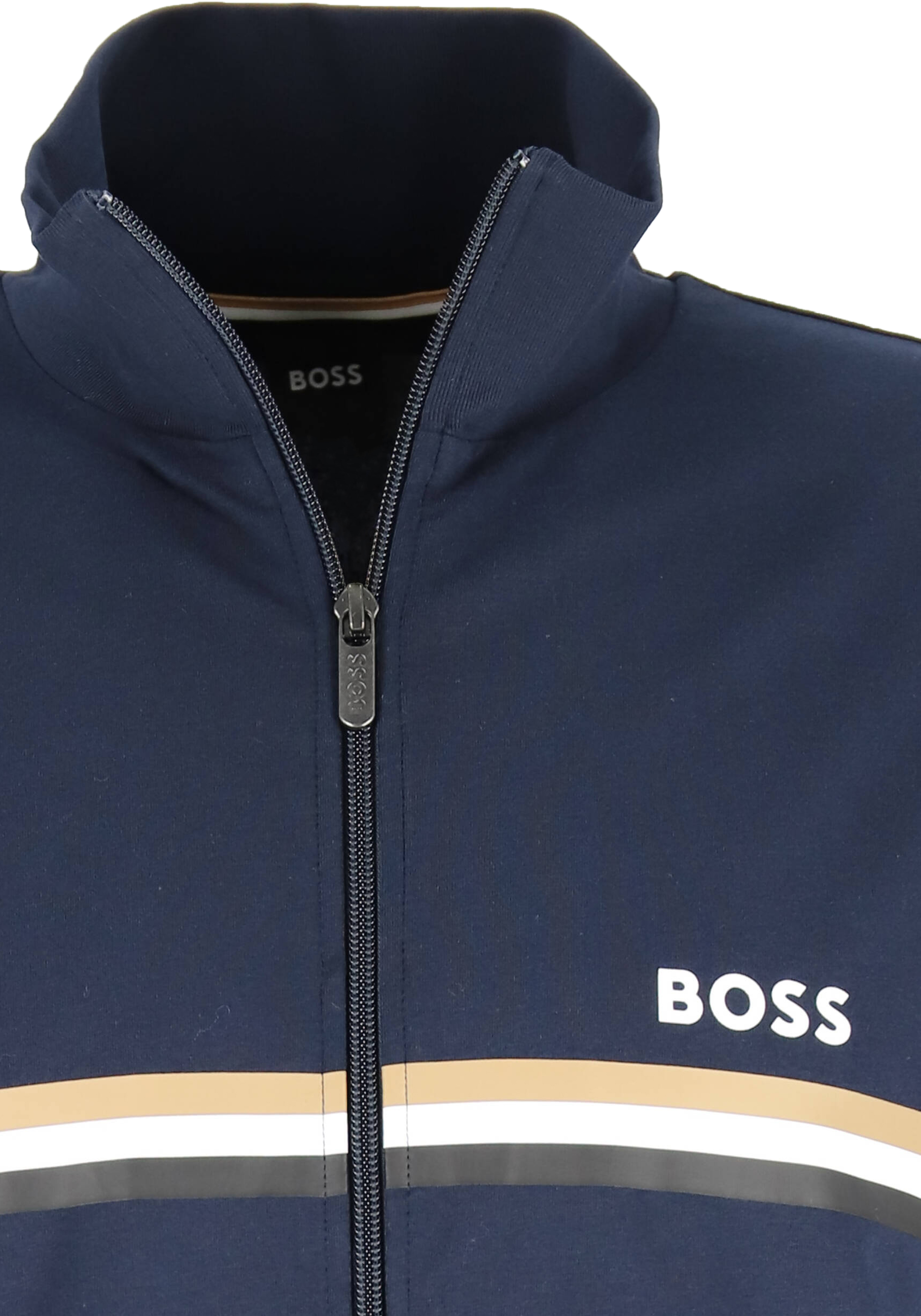 BOSS Long Set, heren lounge set, donkerblauw