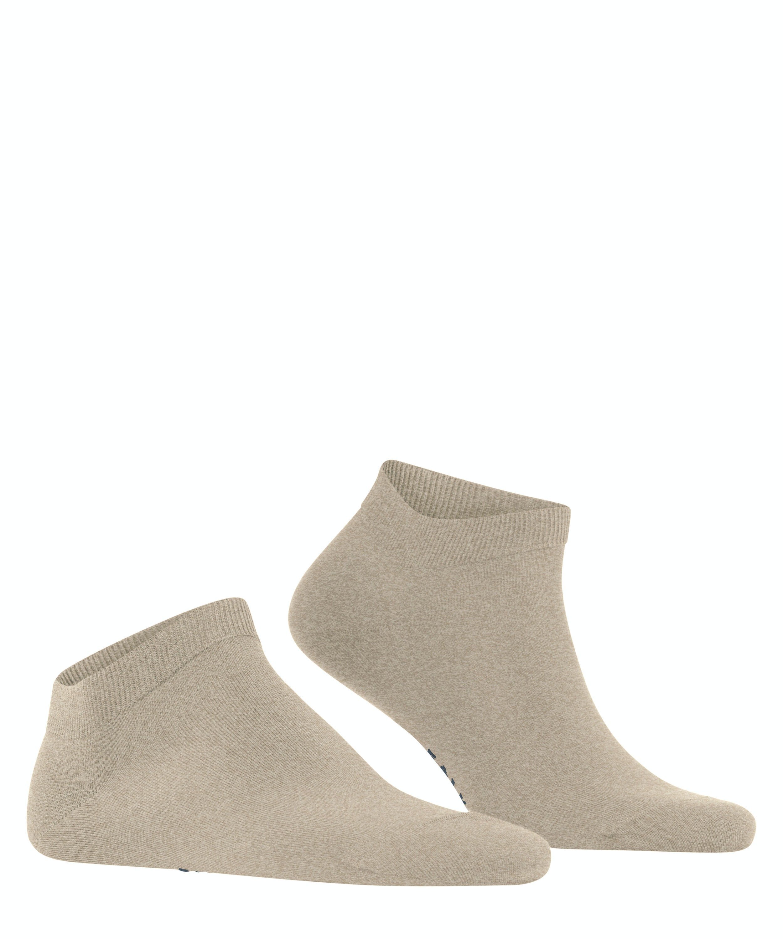 FALKE ClimaWool heren sneakersokken, beige melange (pebble mel.)