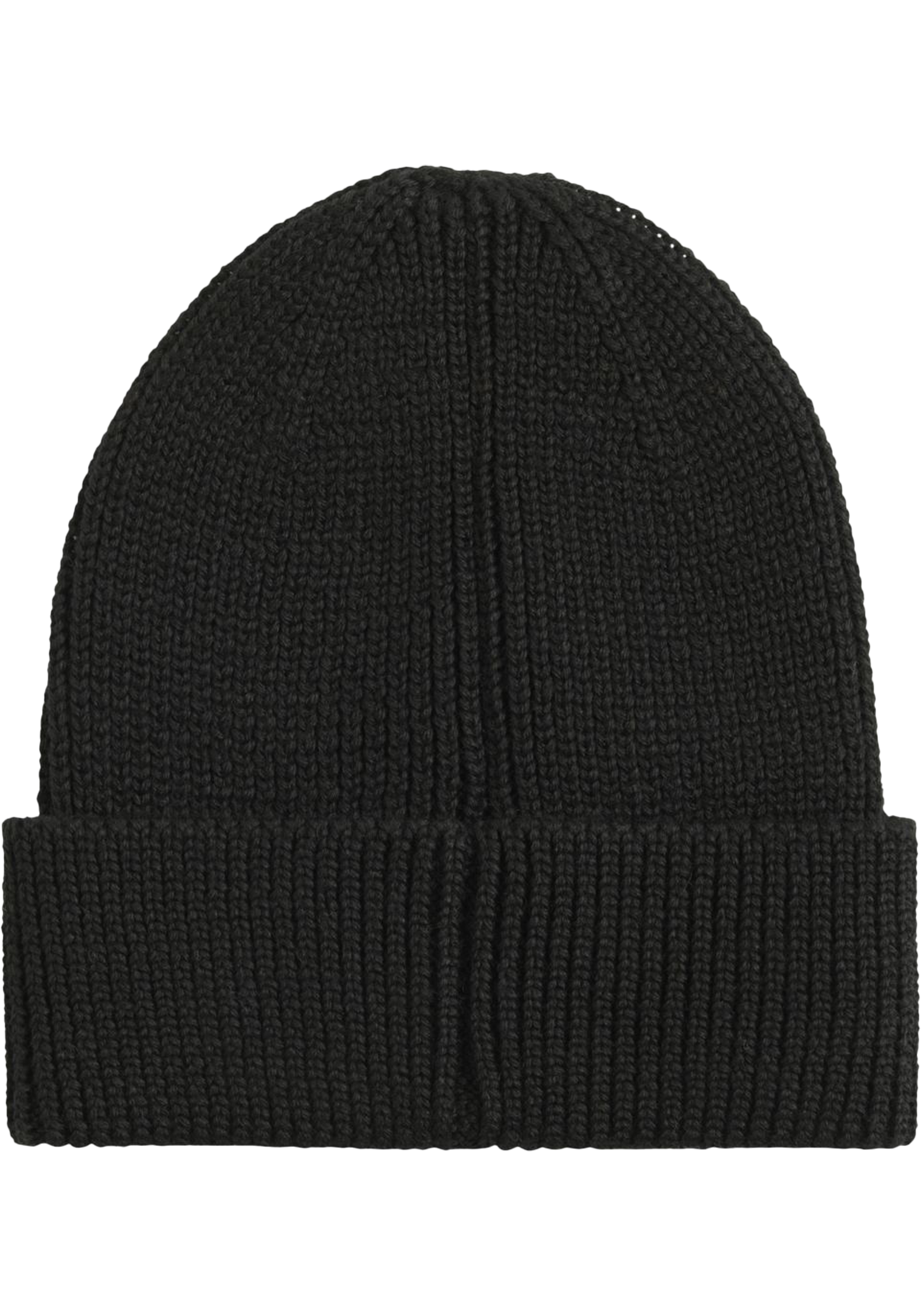 Calvin Klein muts, institutional patch beanie, zwart