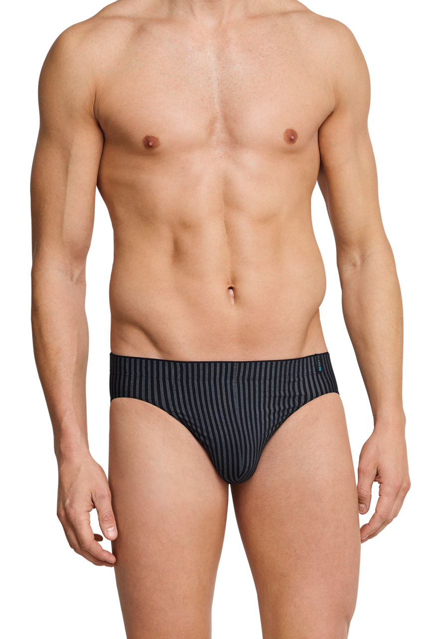 SCHIESSER Long Life Soft slip (1-pack), heren supermini blauwzwart